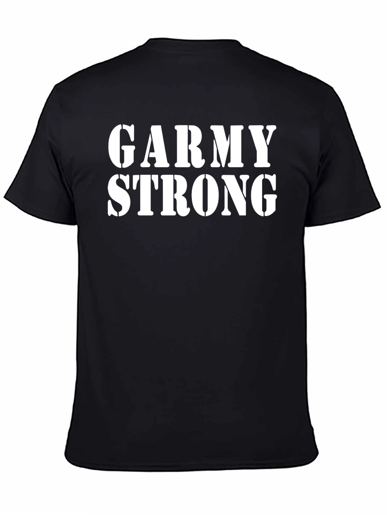Garmy Strong Black T-Shirt