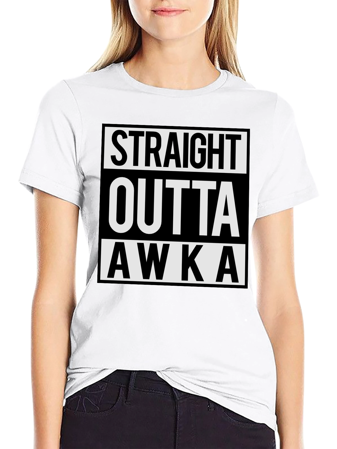 Straight Outta AWKA Graphic Tee