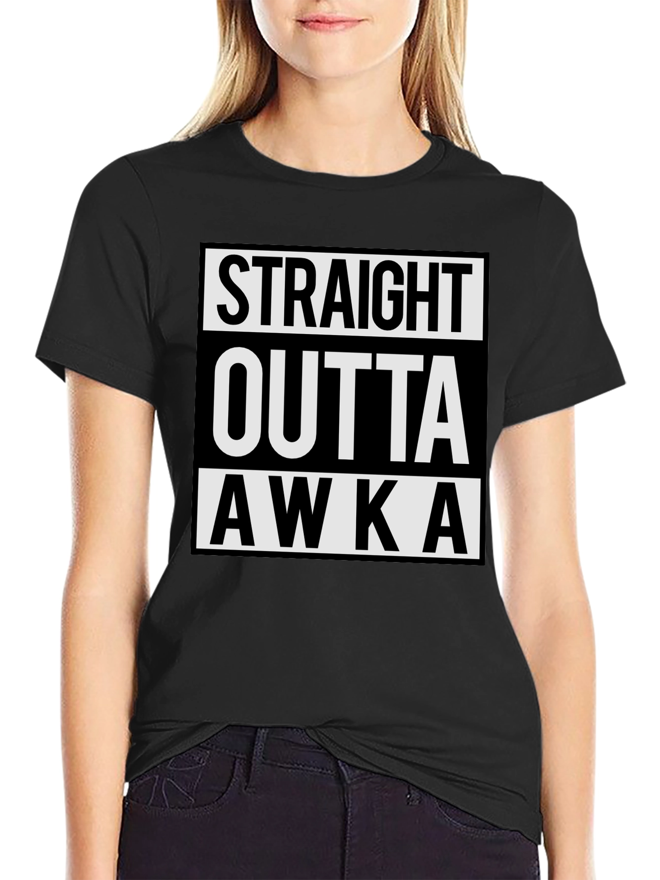 Straight Outta AWKA Graphic Tee