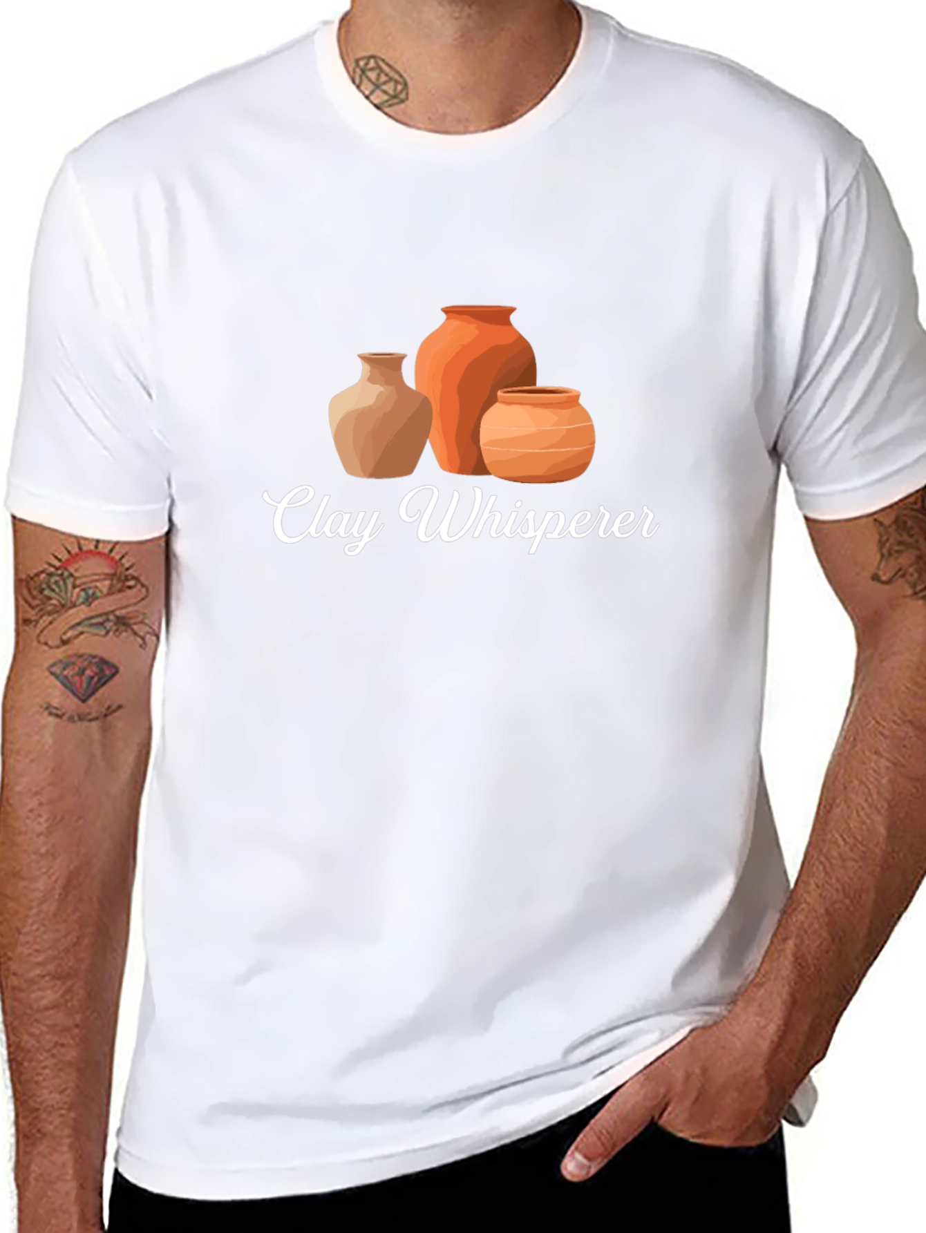 Clay Whisperer T-Shirt - Pottery Lover Tee