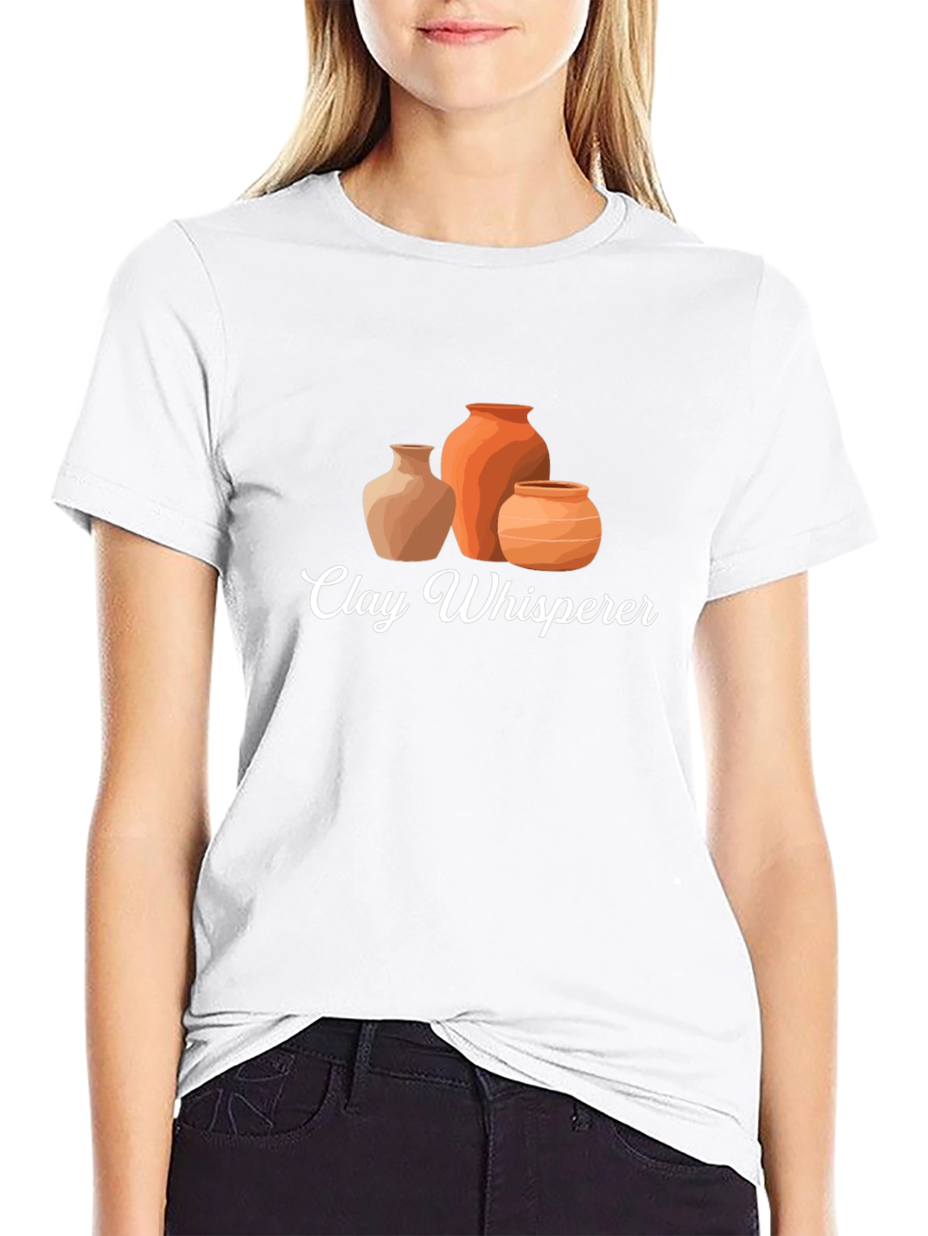 Clay Whisperer T-Shirt - Pottery Lover Tee