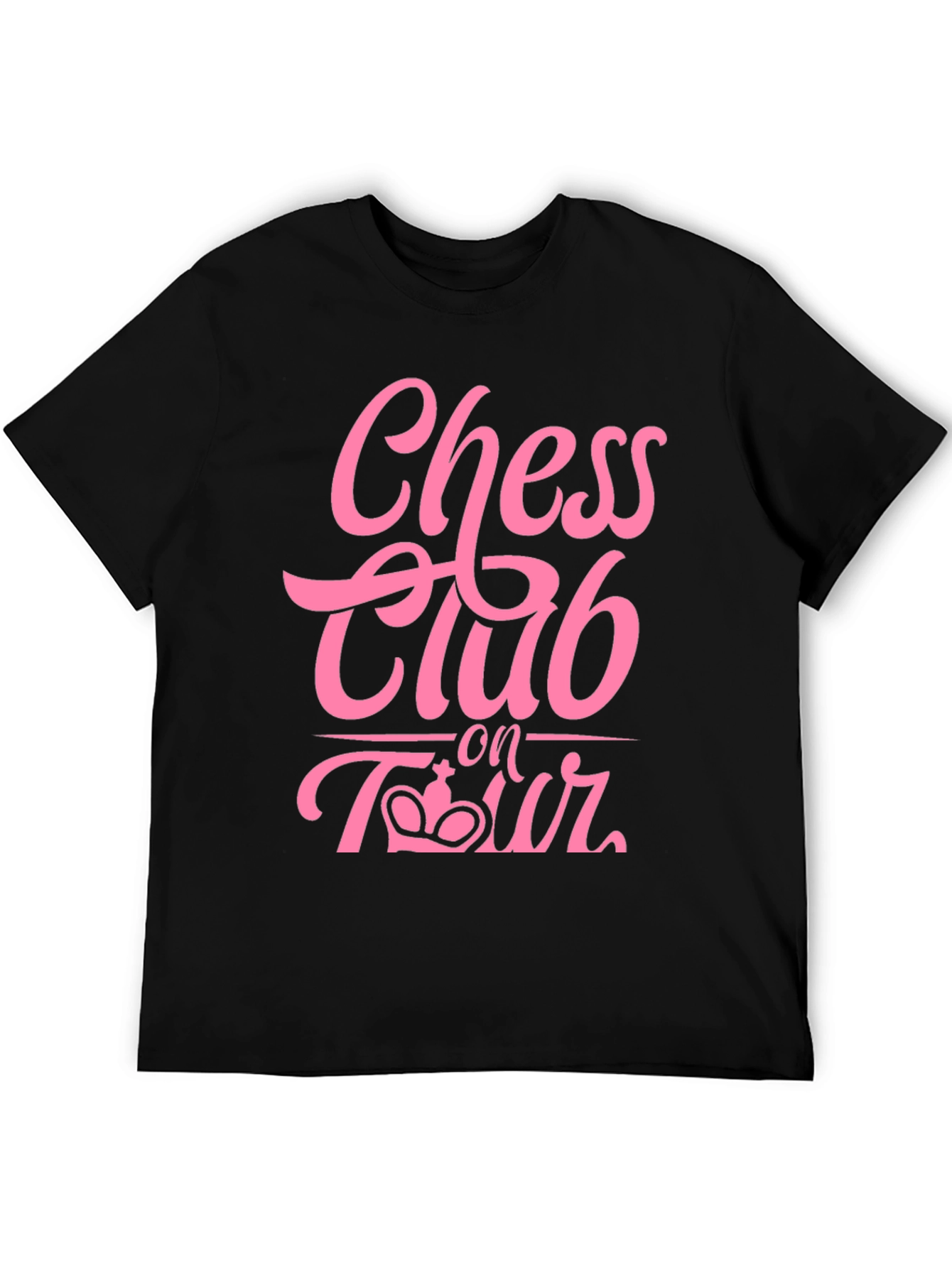 Chess Club On Tour Black T-Shirt