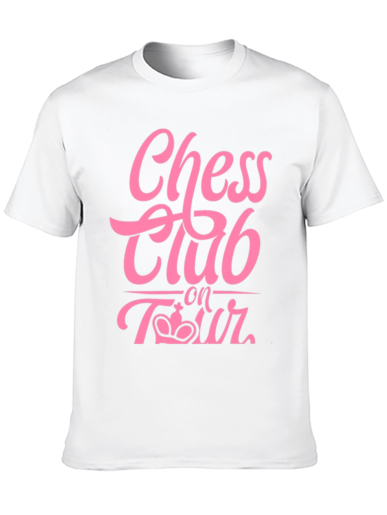 Chess Club On Tour Black T-Shirt