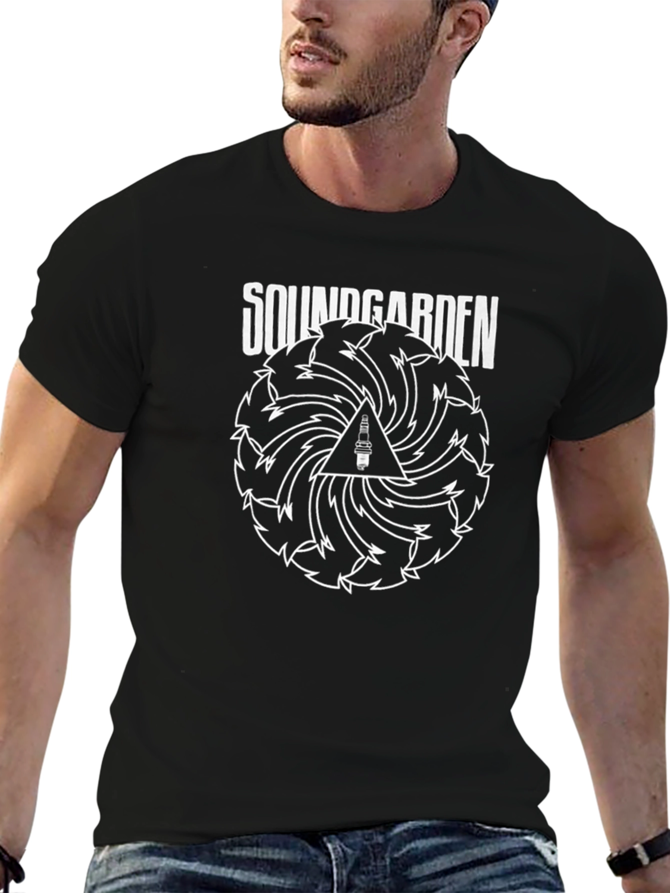 Soundgarden Black Graphic T-Shirt