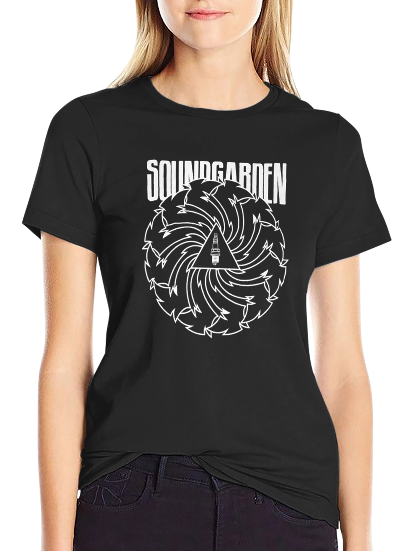 Soundgarden Black Graphic T-Shirt