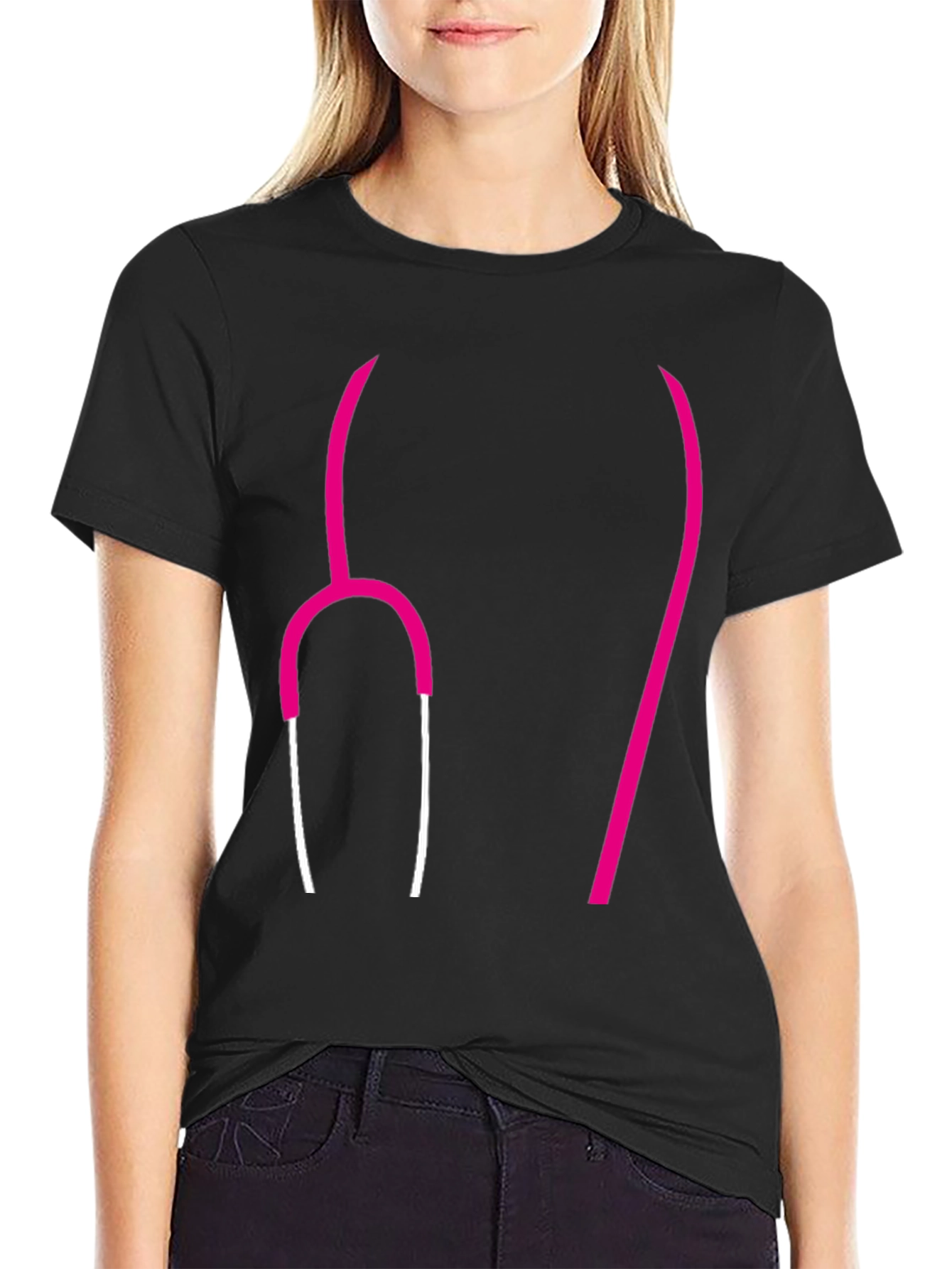 Stethoscope Graphic Tee - Doctor Nurse Medical Shirt