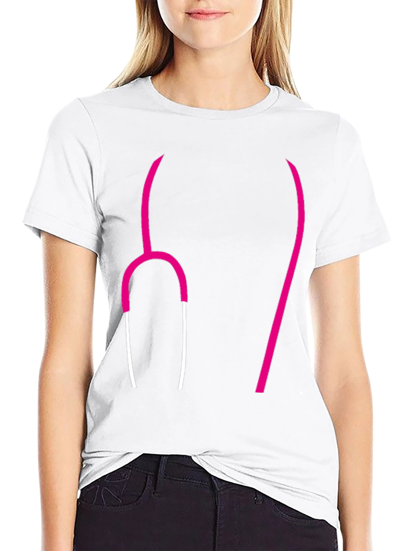 Stethoscope Graphic Tee - Doctor Nurse Medical Shirt