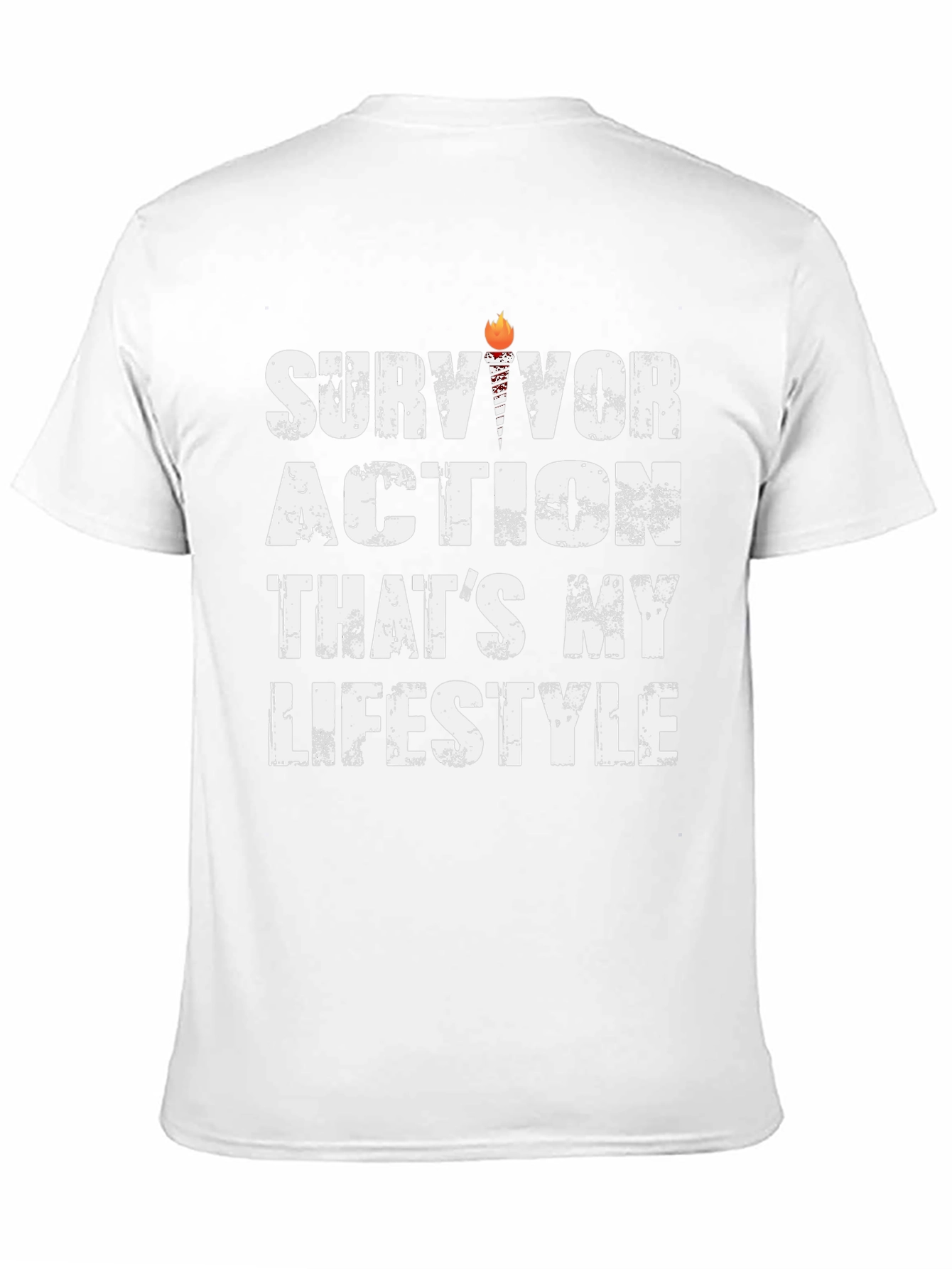 Survivor Action Lifestyle Graphic T-Shirt