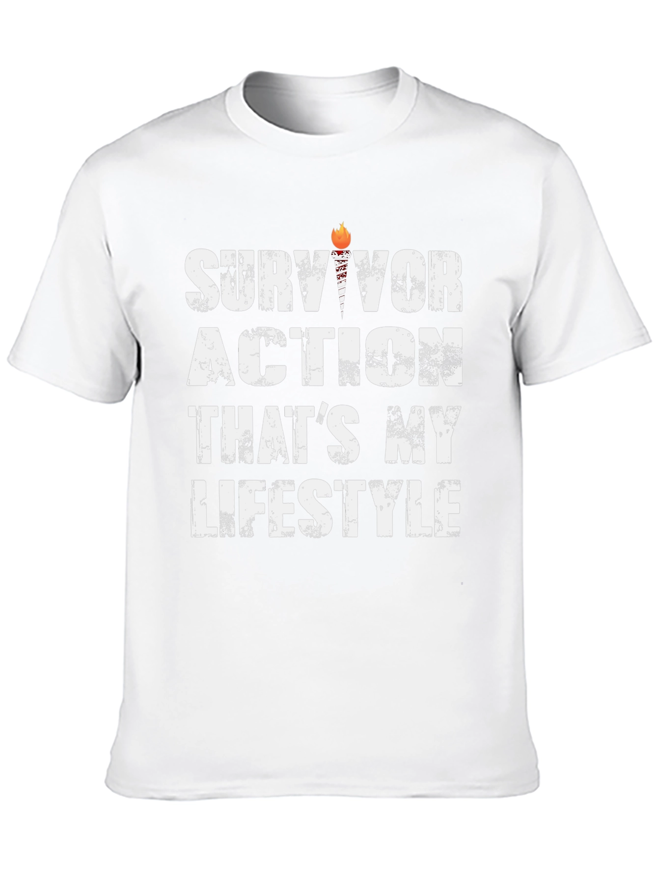Survivor Action Lifestyle Graphic T-Shirt