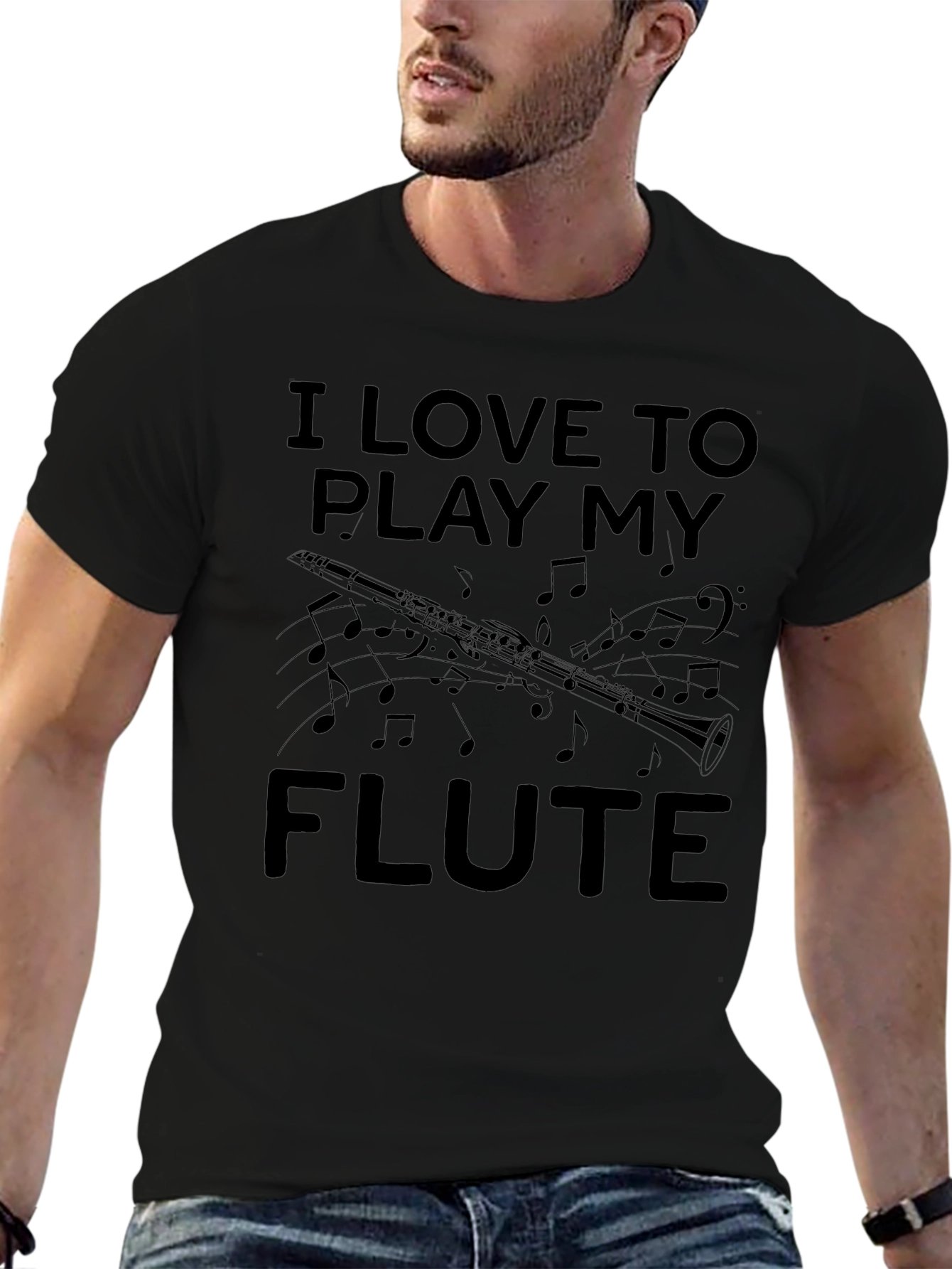 I Love to Play My Flute T-Shirt