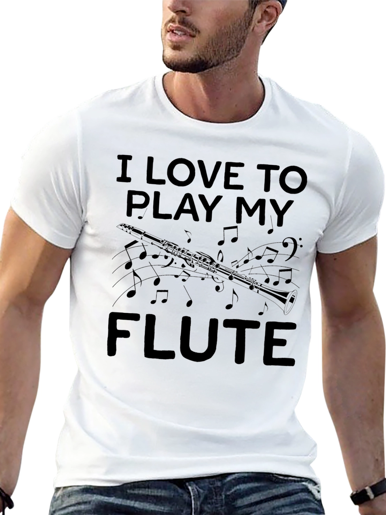 I Love to Play My Flute T-Shirt