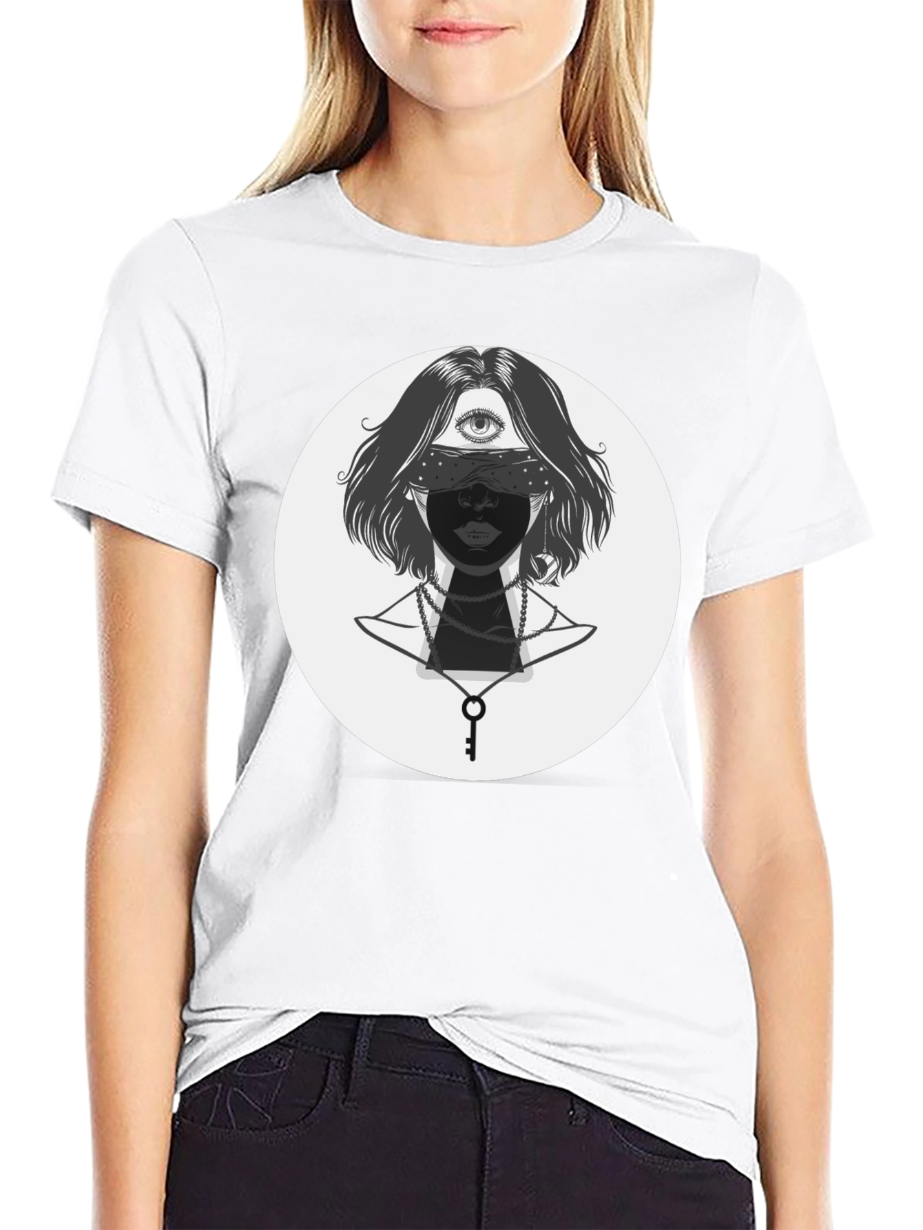 Third Eye Key Graphic Tee - Unisex