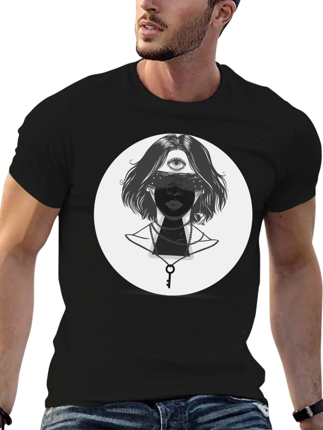 Third Eye Key Graphic Tee - Unisex