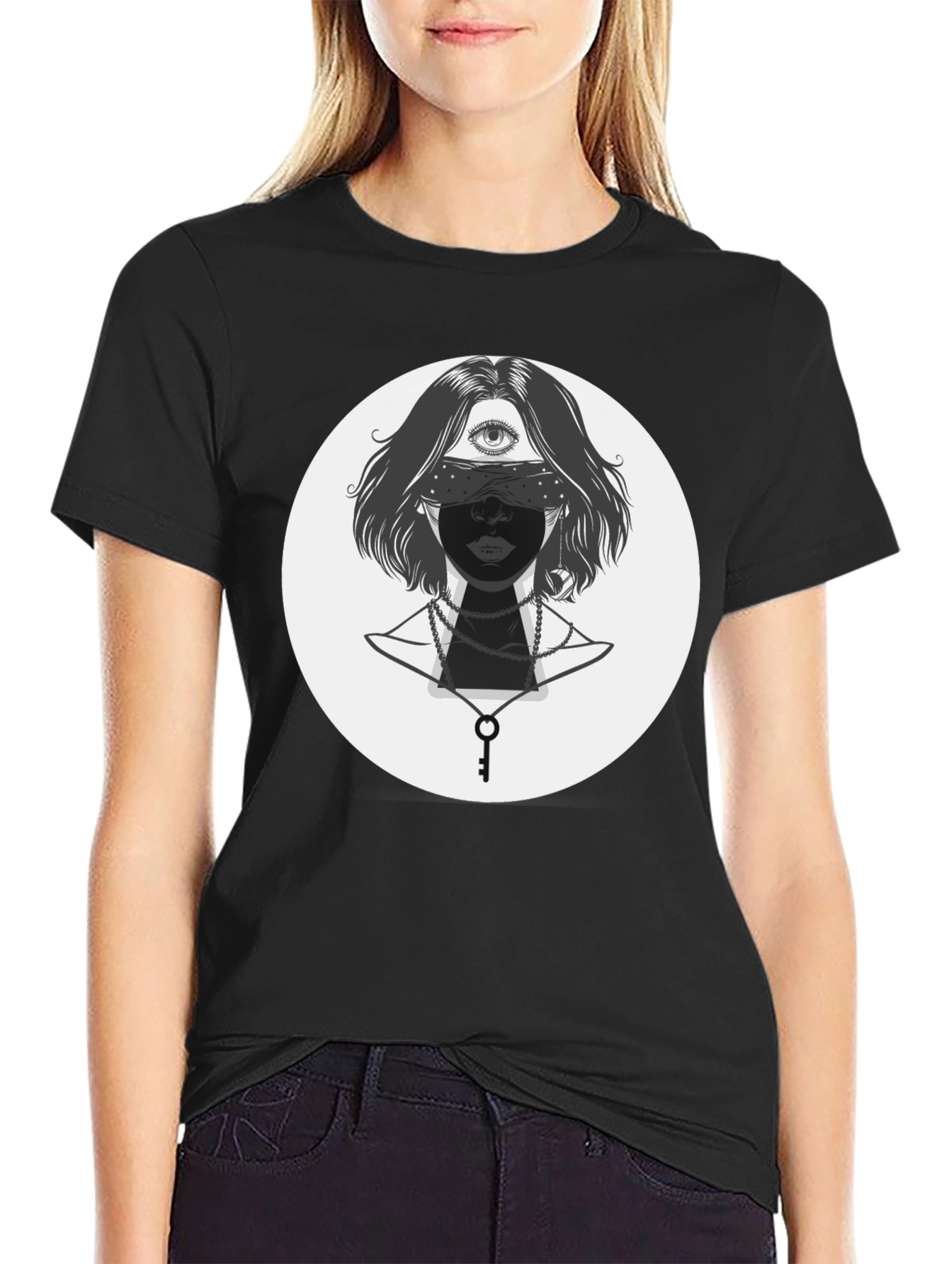 Third Eye Key Graphic Tee - Unisex