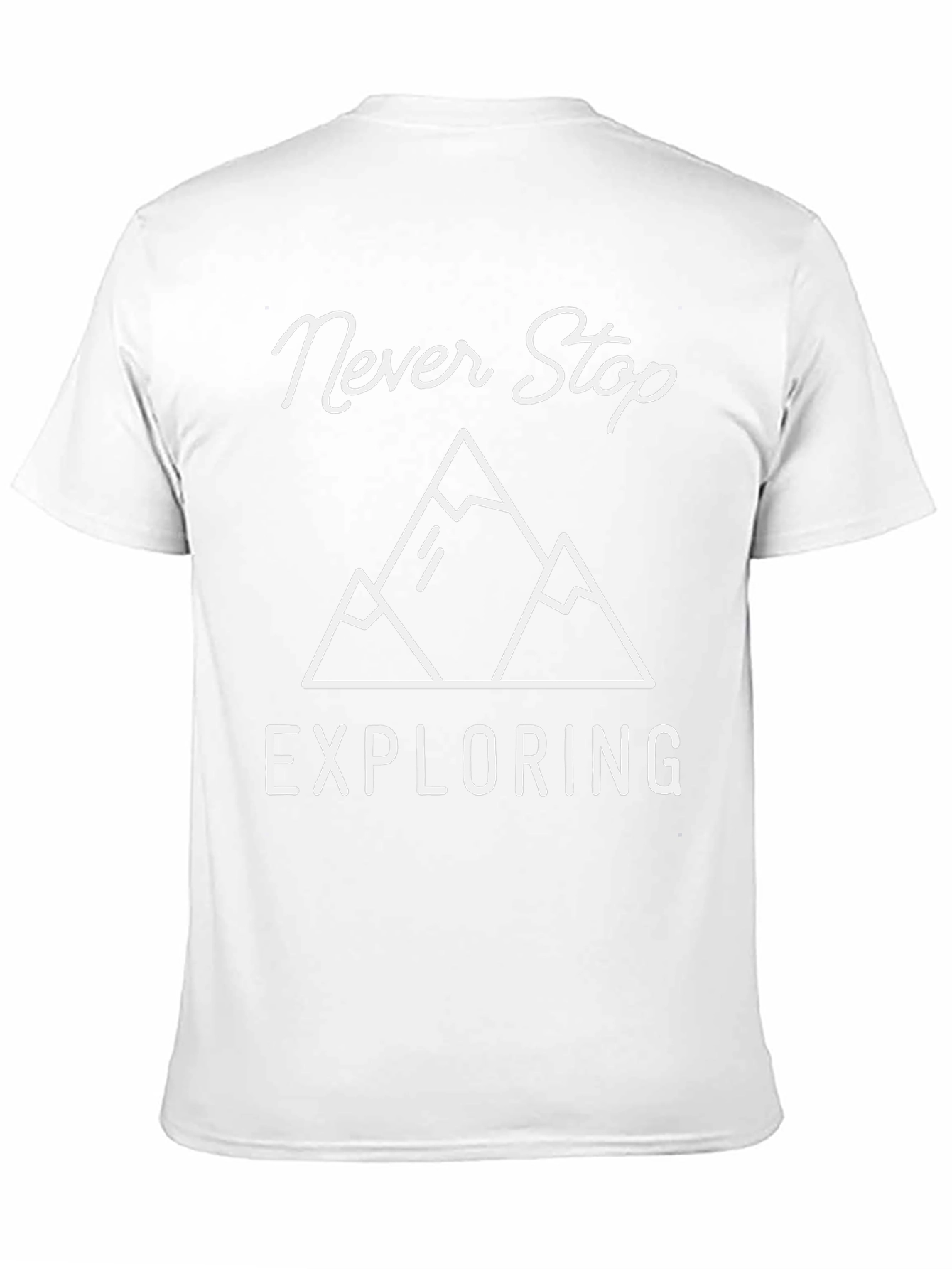 Never Stop Exploring Graphic Tee - Adventure Awaits!