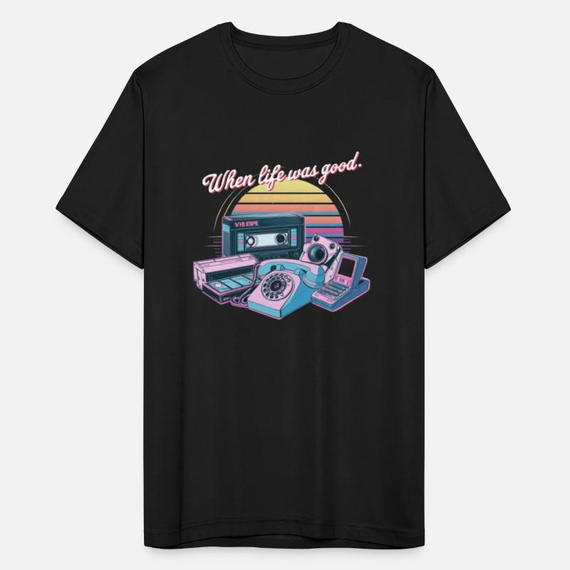 80's When Life was Good Gadgets in Synthwave