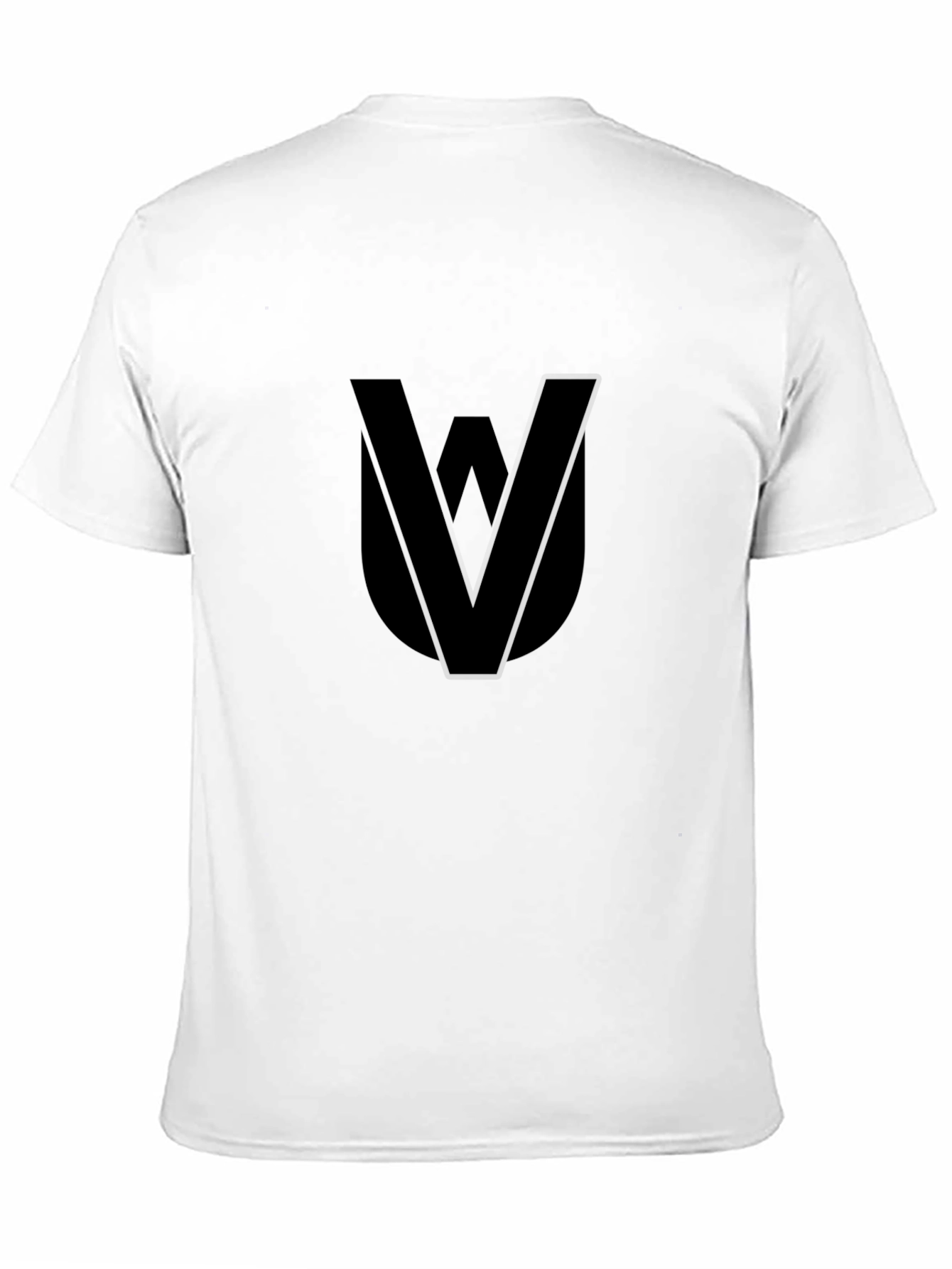Stylish Black T-Shirt with Unique Graphic Design