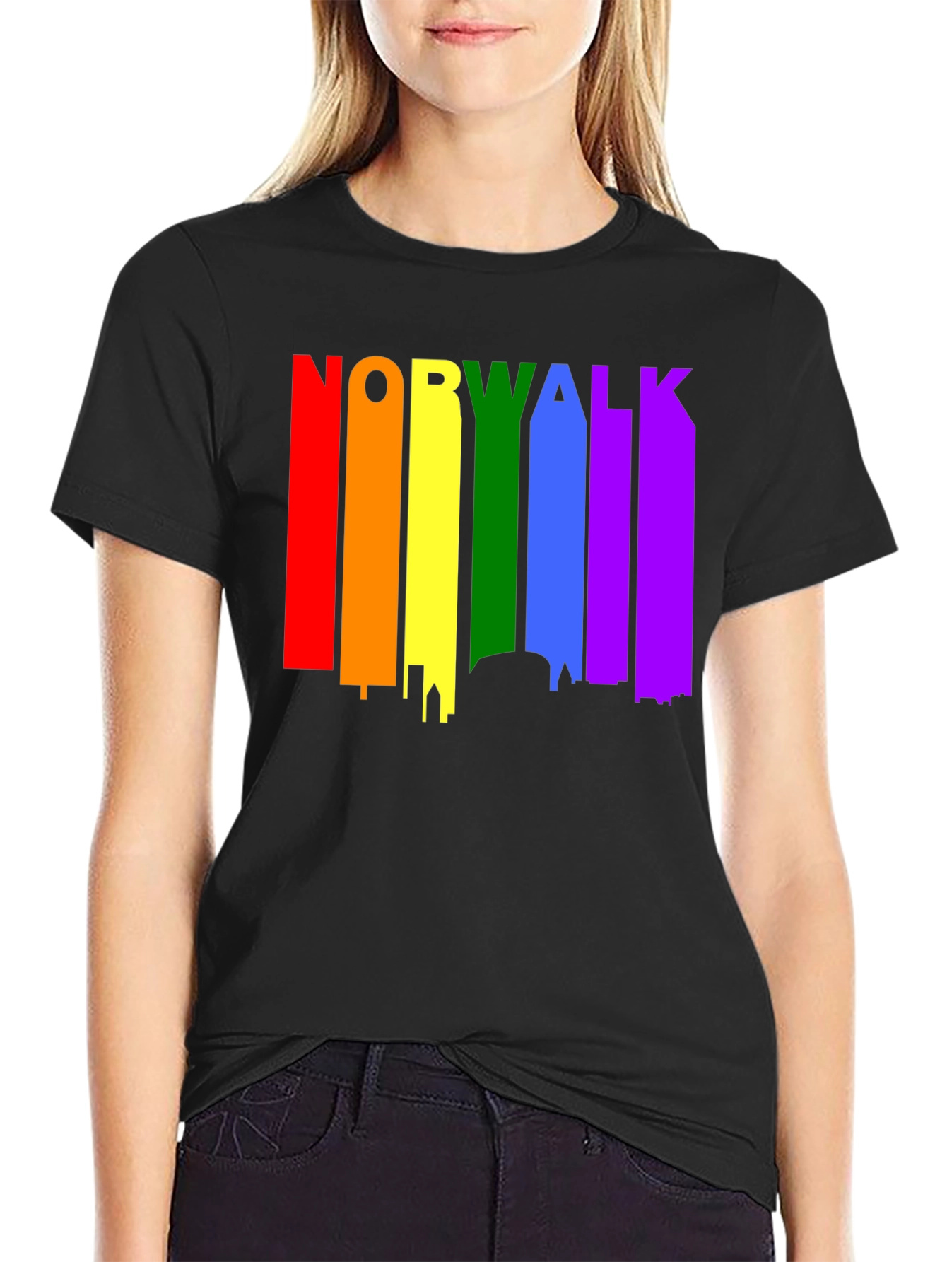 Norwalk Pride Skyline T-Shirt