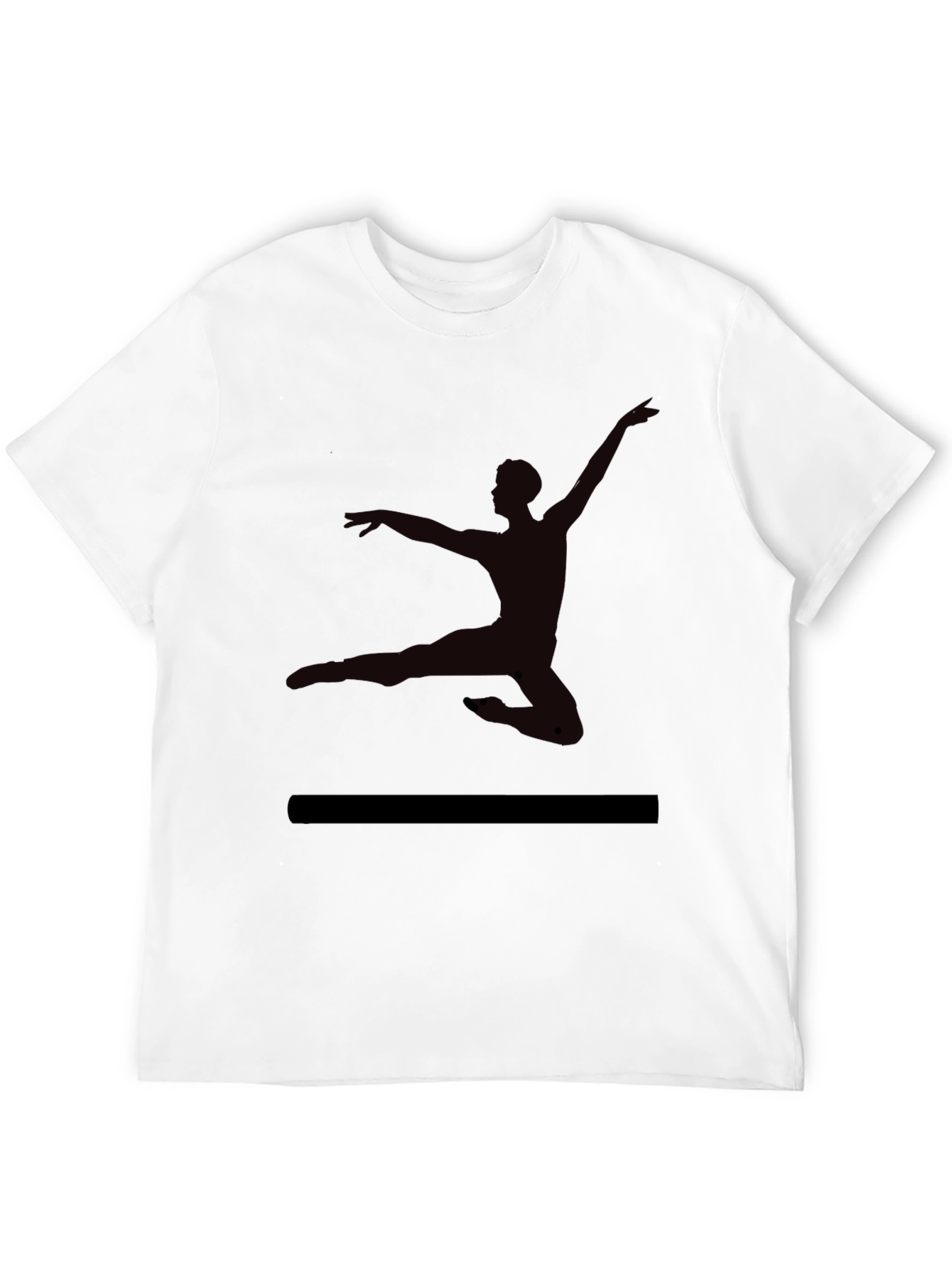 Ballet Silhouette Black T-Shirt
