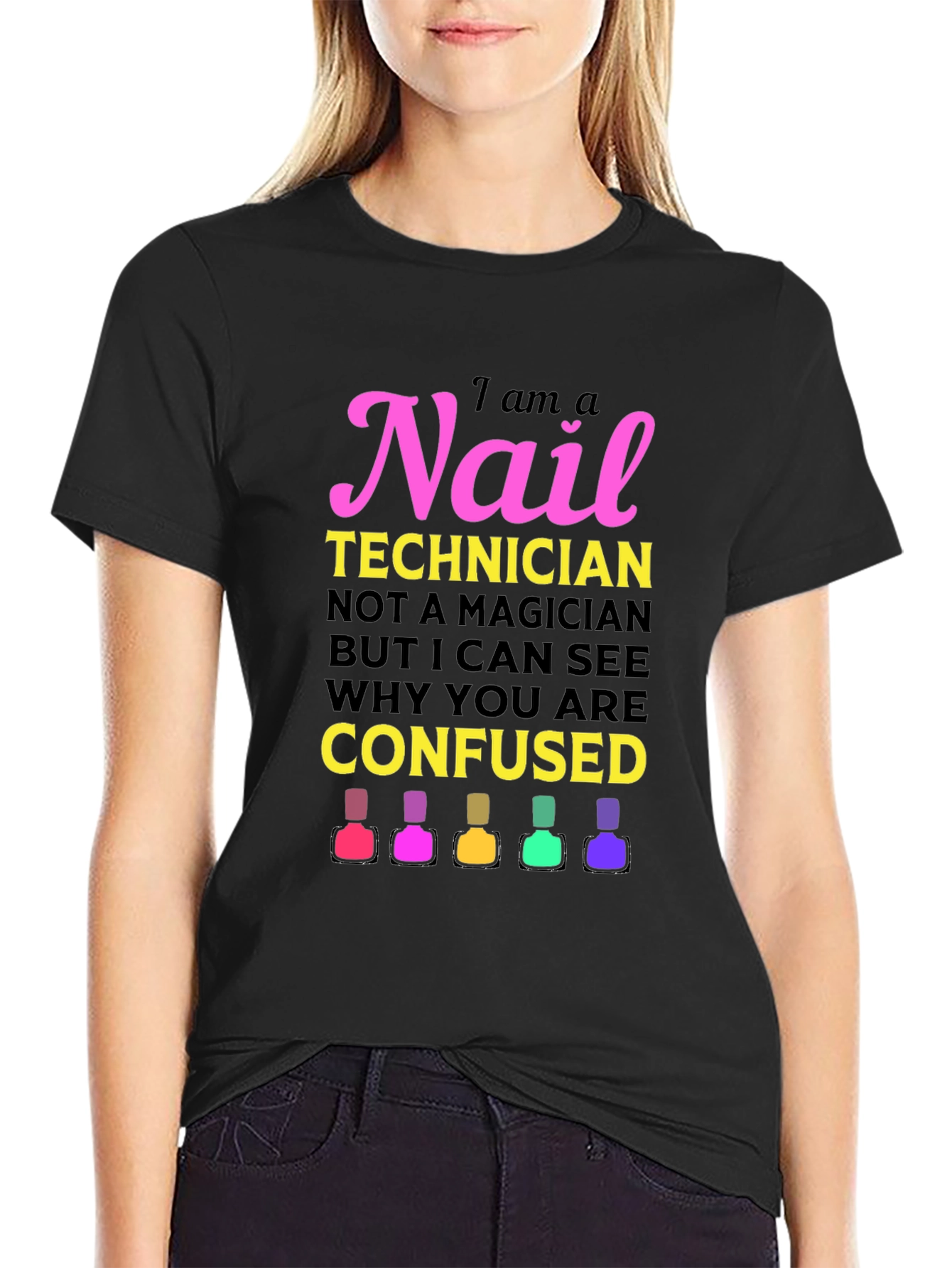 Nail Technician Graphic T-Shirt - Salon Apparel