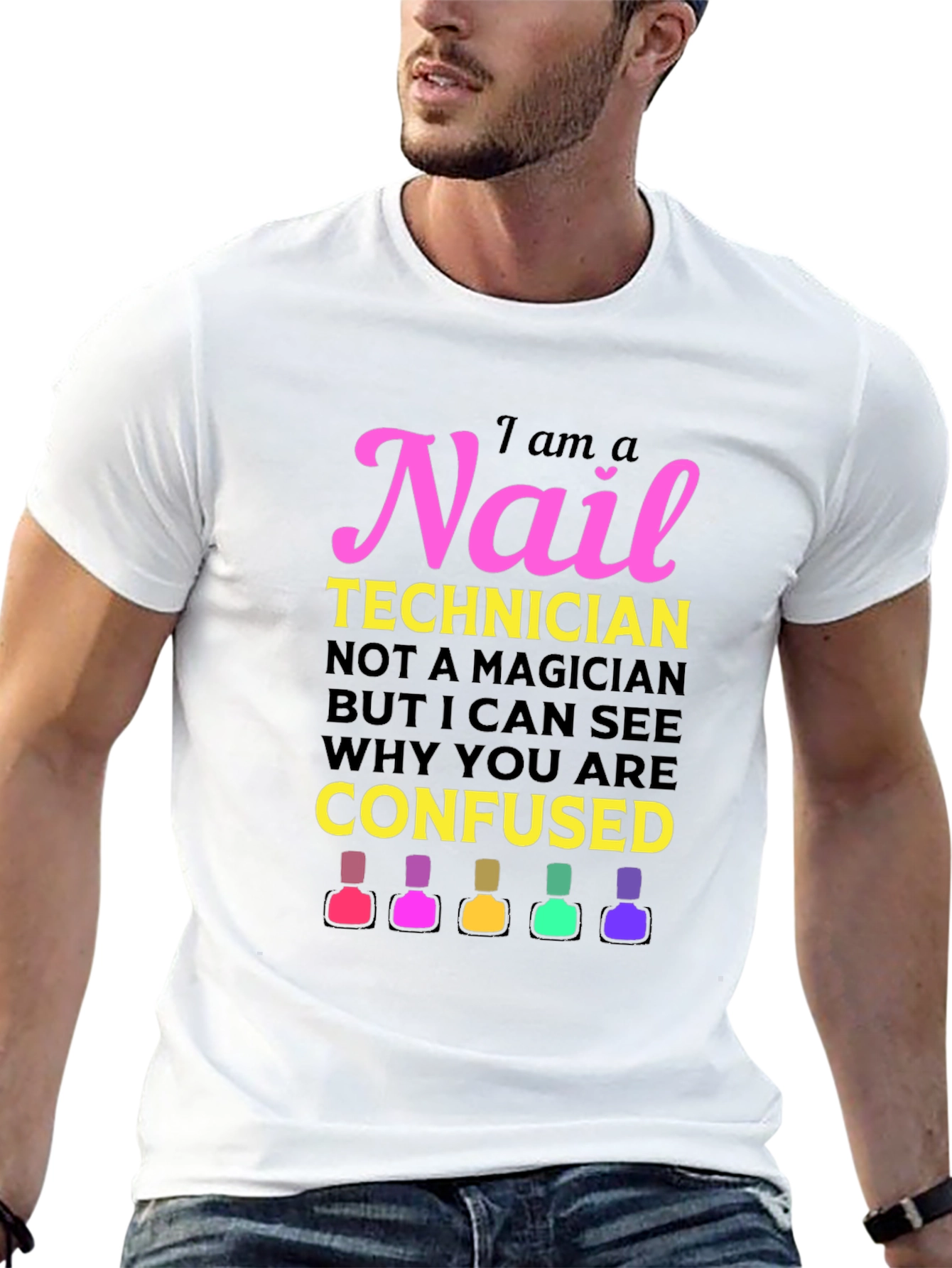 Nail Technician Graphic T-Shirt - Salon Apparel