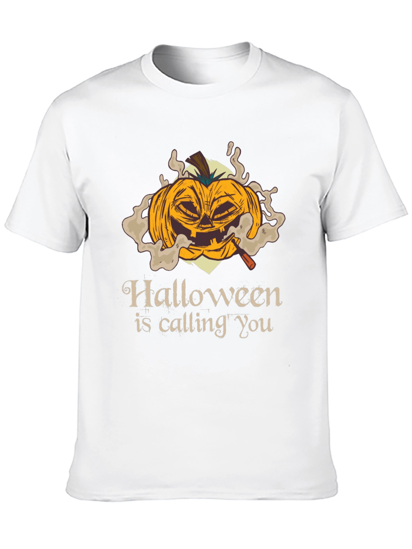 Halloween Pumpkin T-Shirt - Spooky Season Apparel
