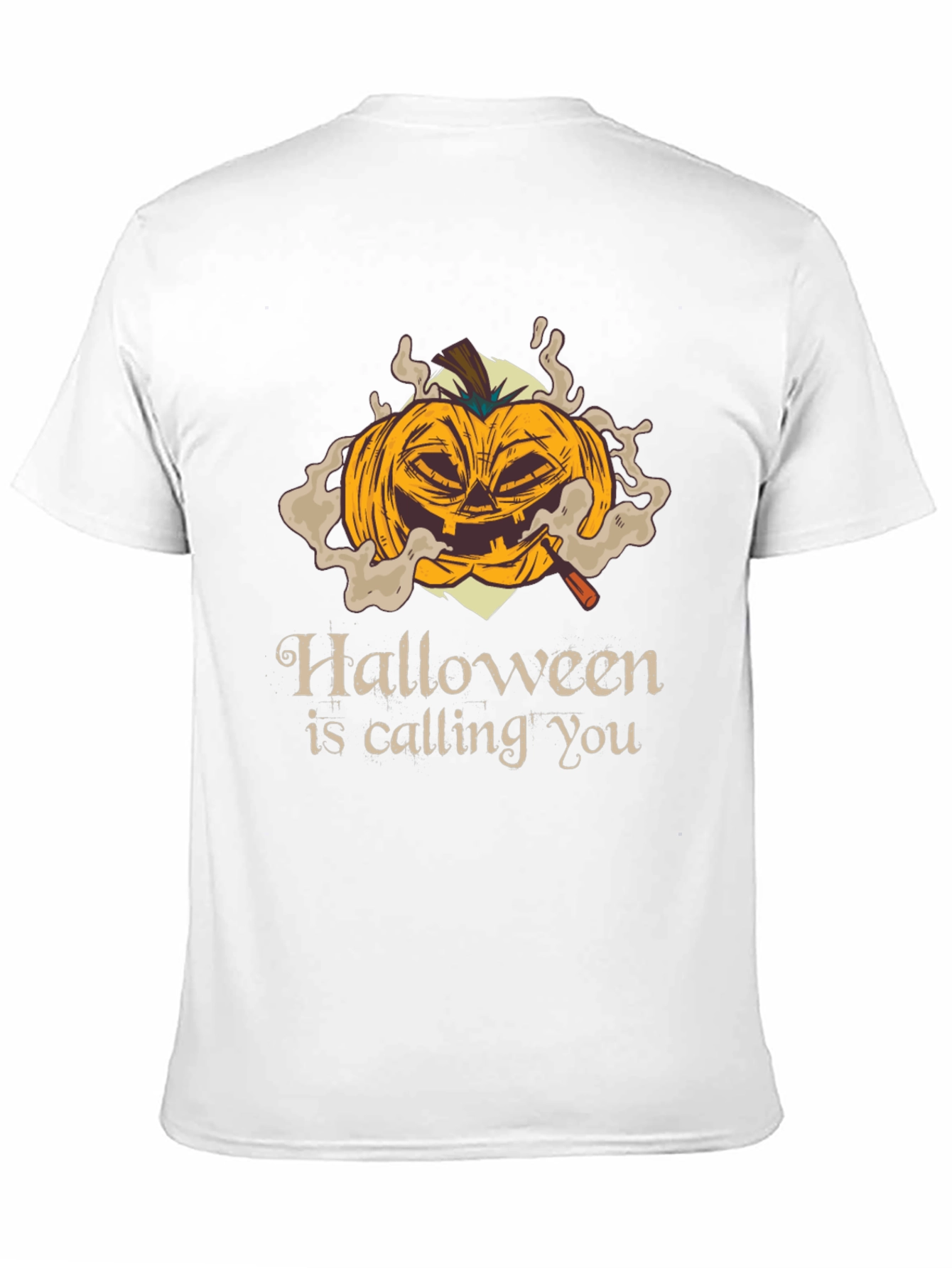 Halloween Pumpkin T-Shirt - Spooky Season Apparel