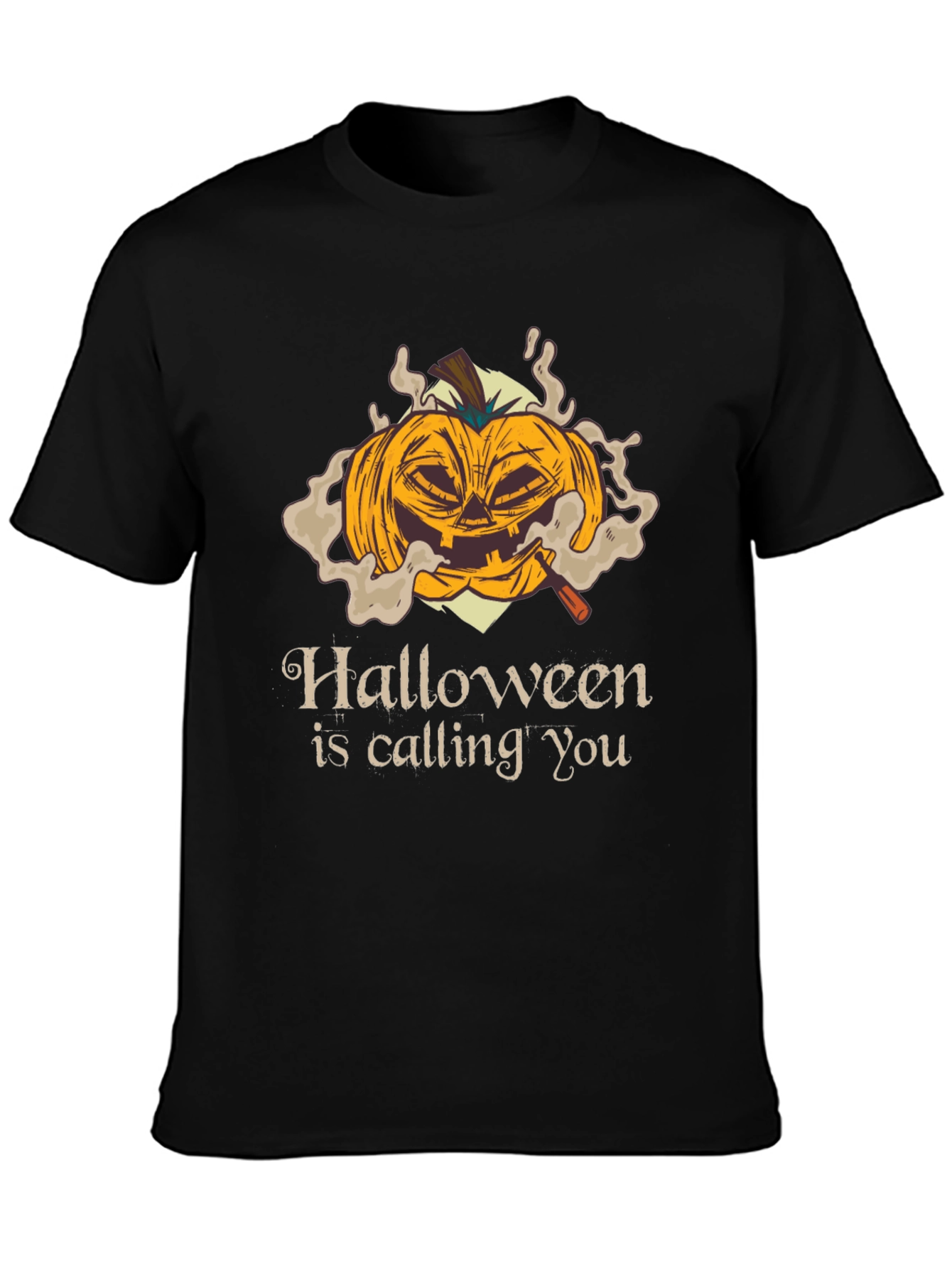 Halloween Pumpkin T-Shirt - Spooky Season Apparel