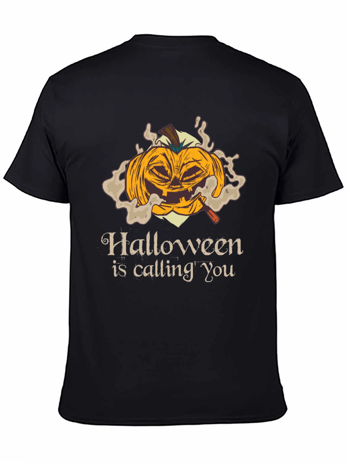 Halloween Pumpkin T-Shirt - Spooky Season Apparel