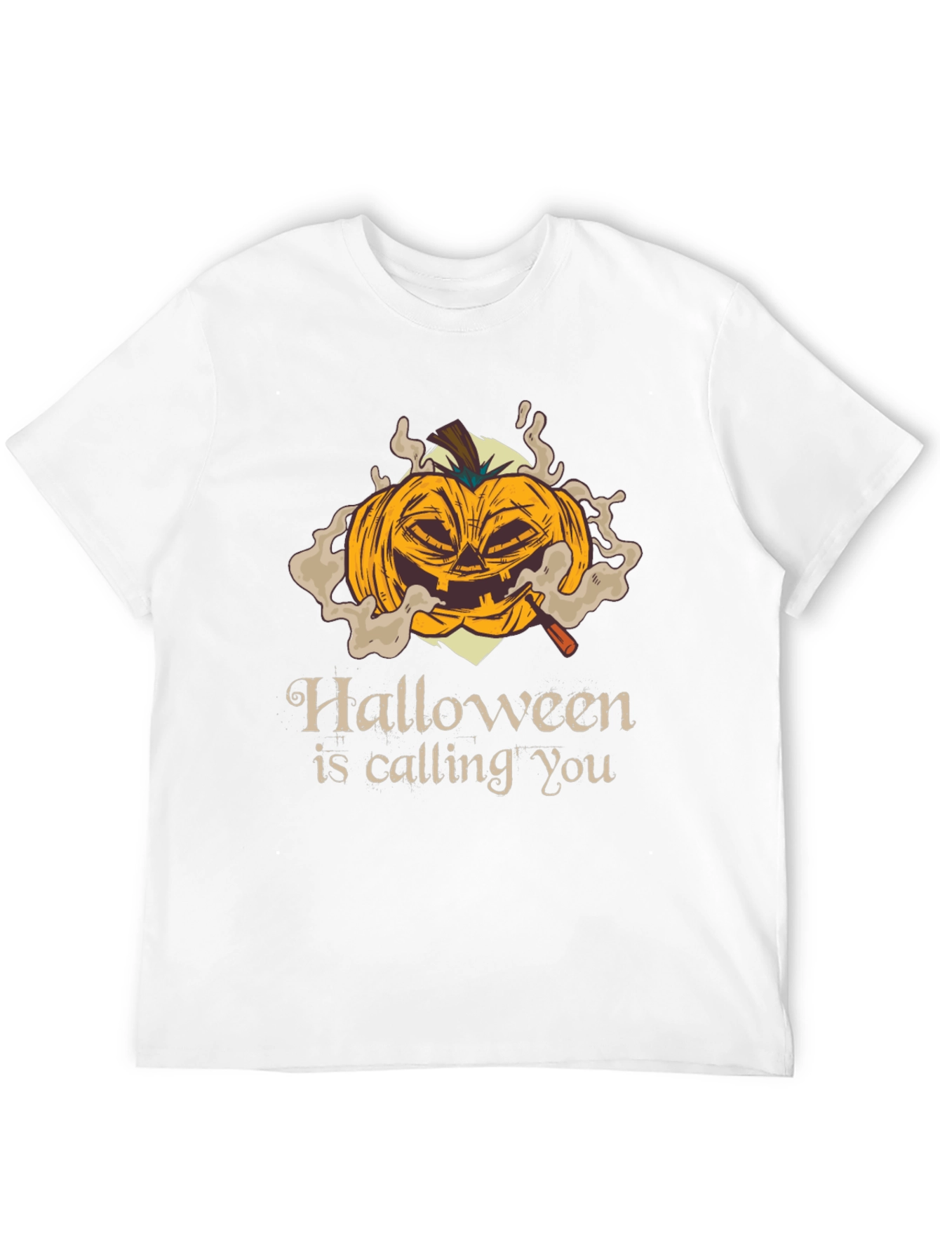 Halloween Pumpkin T-Shirt - Spooky Season Apparel