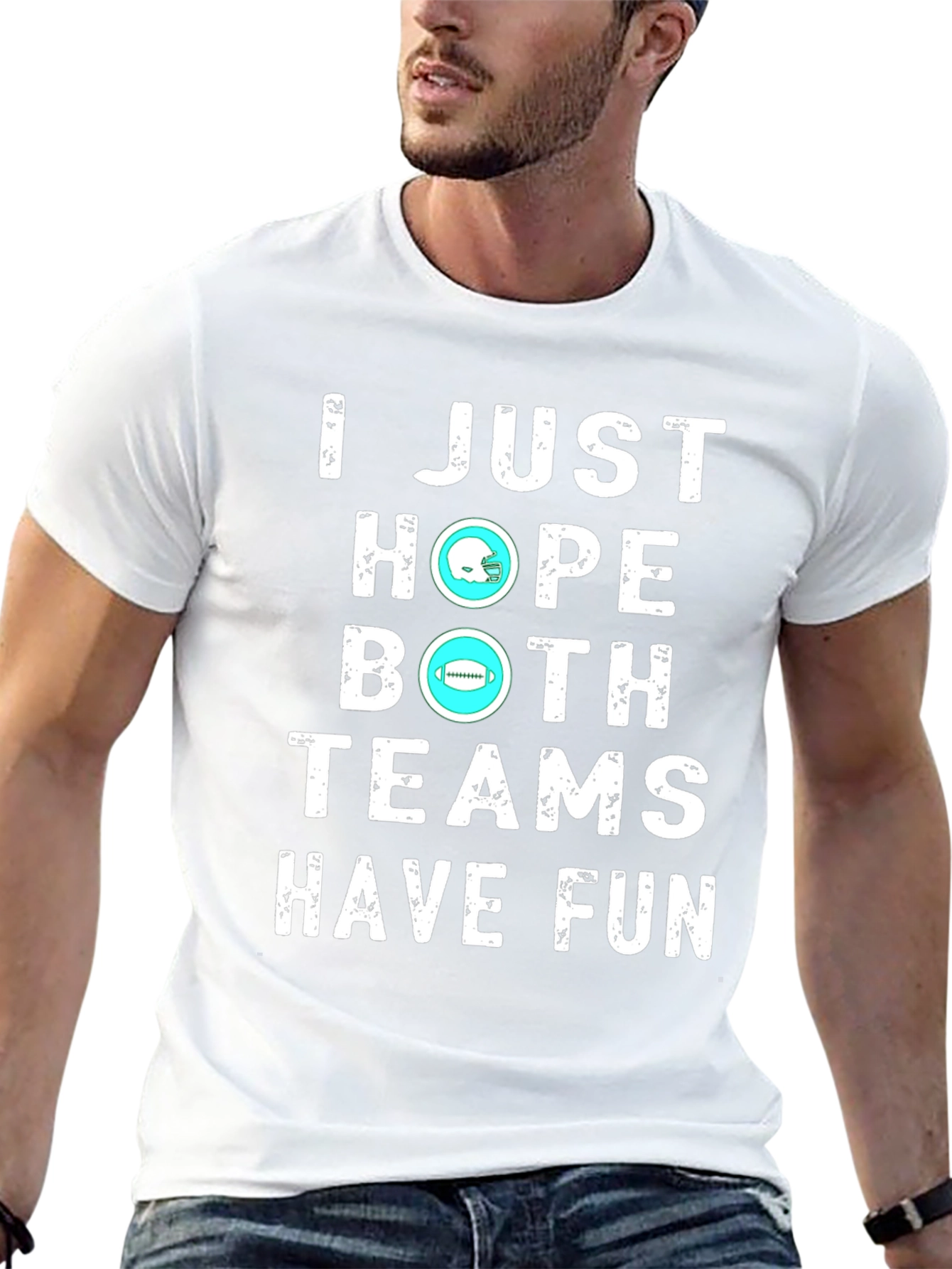 I Just Hope Both Teams Have Fun Graphic T-Shirt
