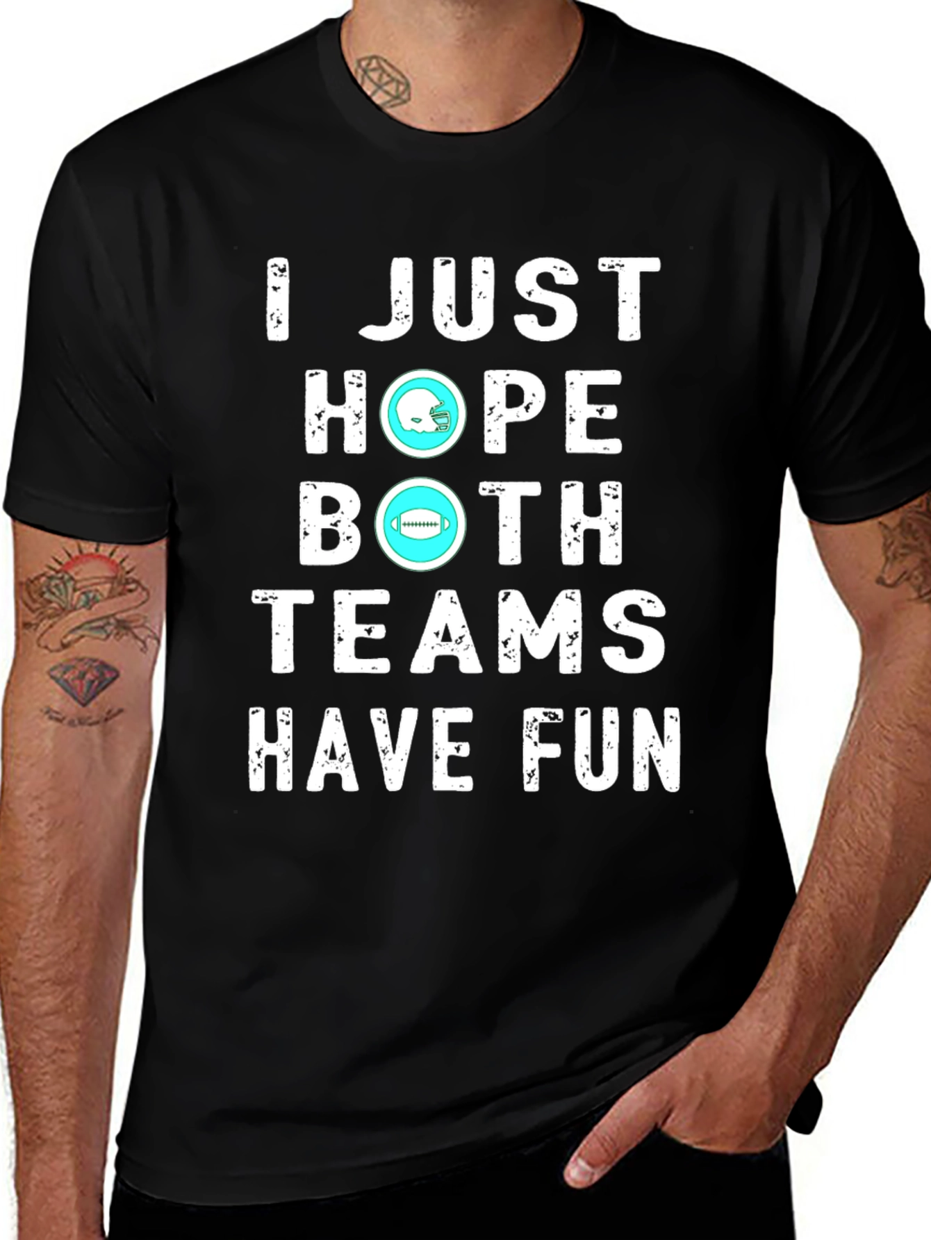 I Just Hope Both Teams Have Fun Graphic T-Shirt