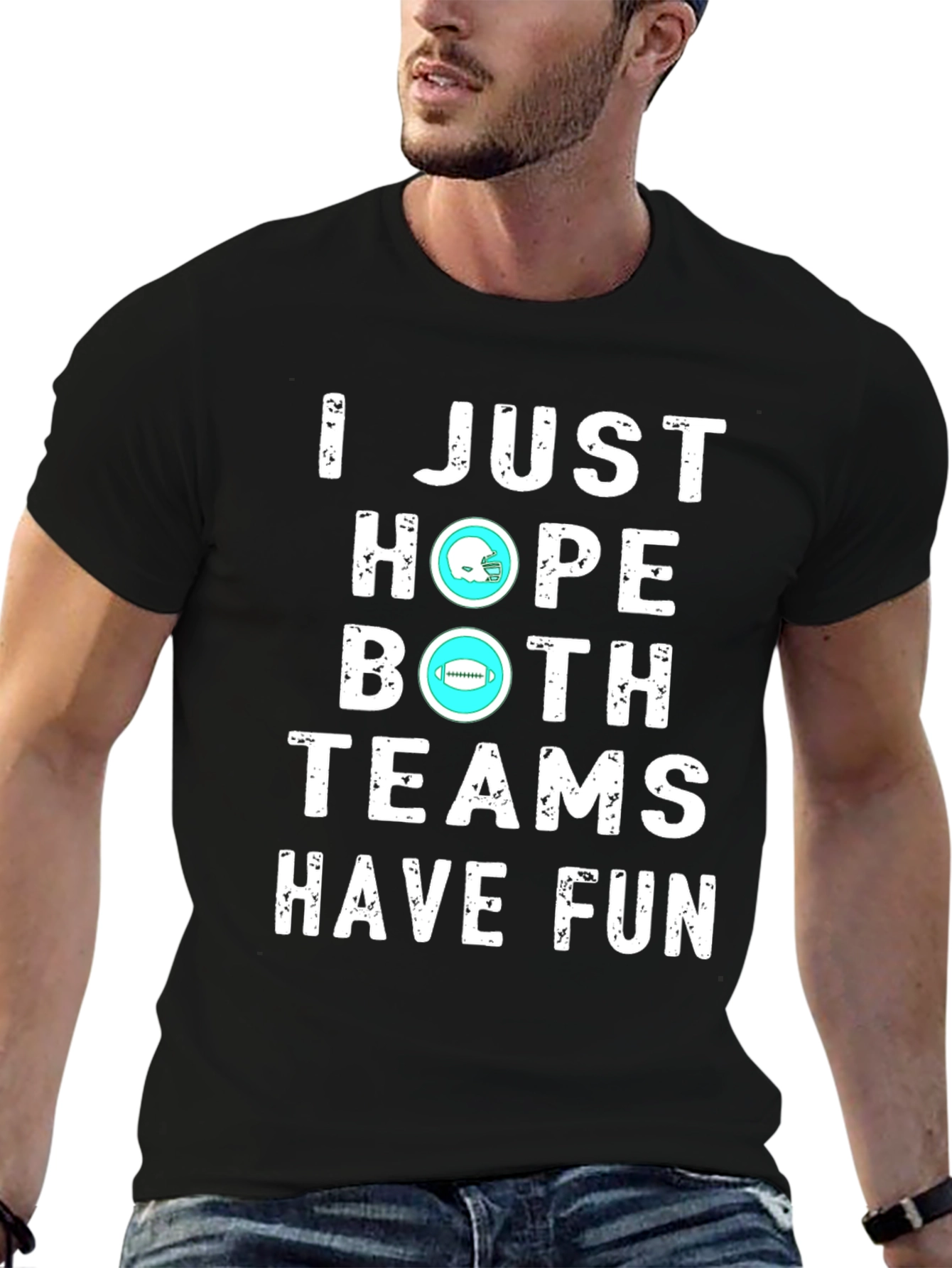 I Just Hope Both Teams Have Fun Graphic T-Shirt