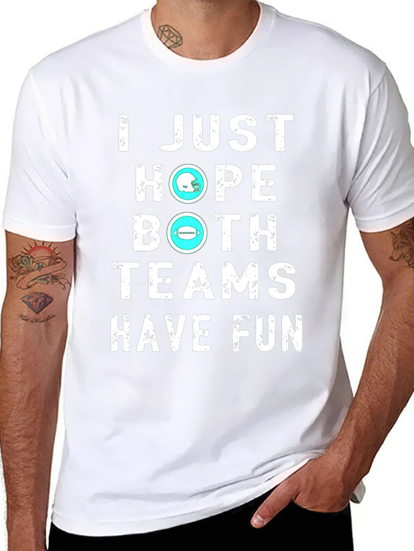 I Just Hope Both Teams Have Fun Graphic T-Shirt