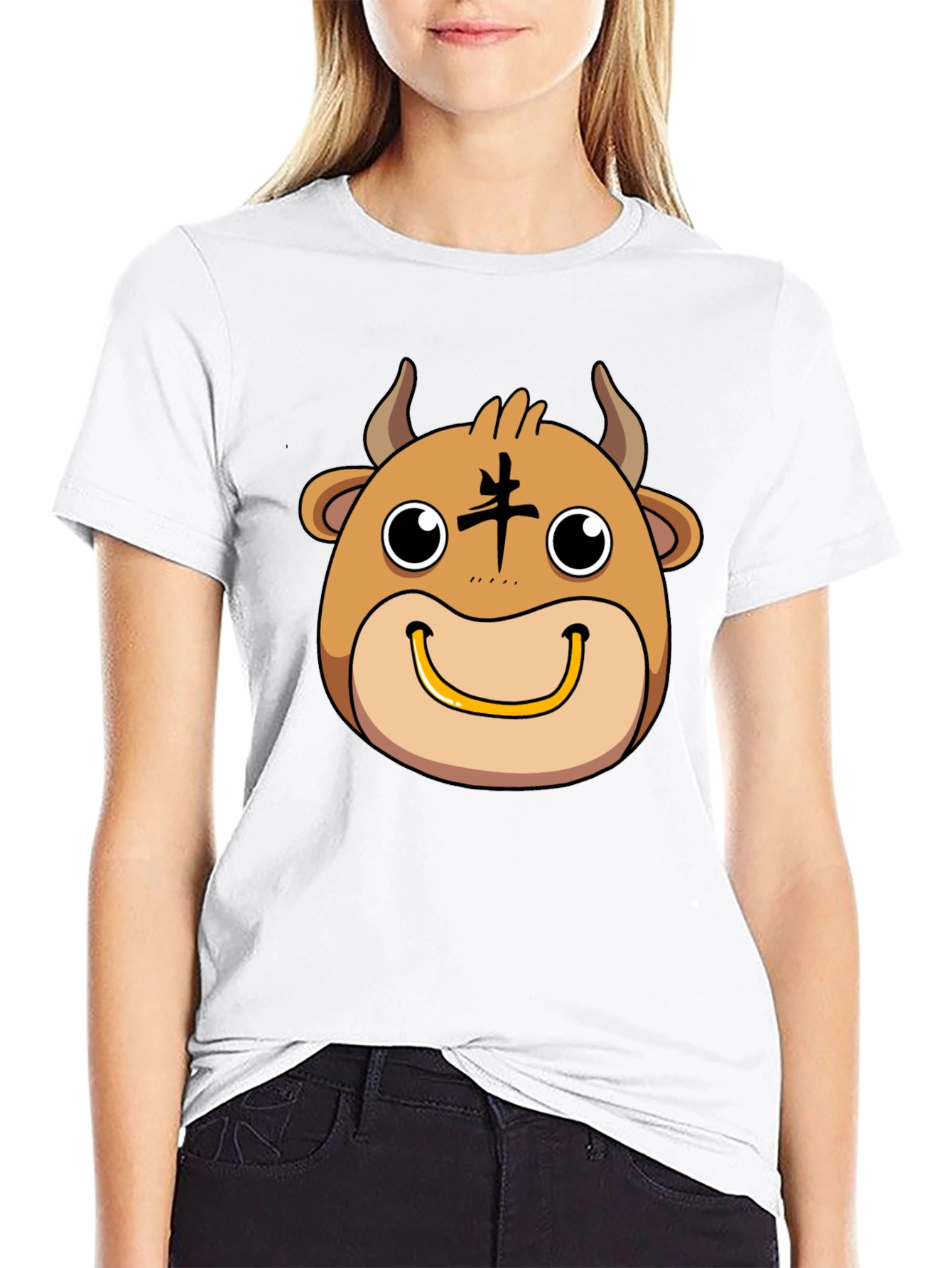 Year of the Ox Graphic Tee - Black Cotton
