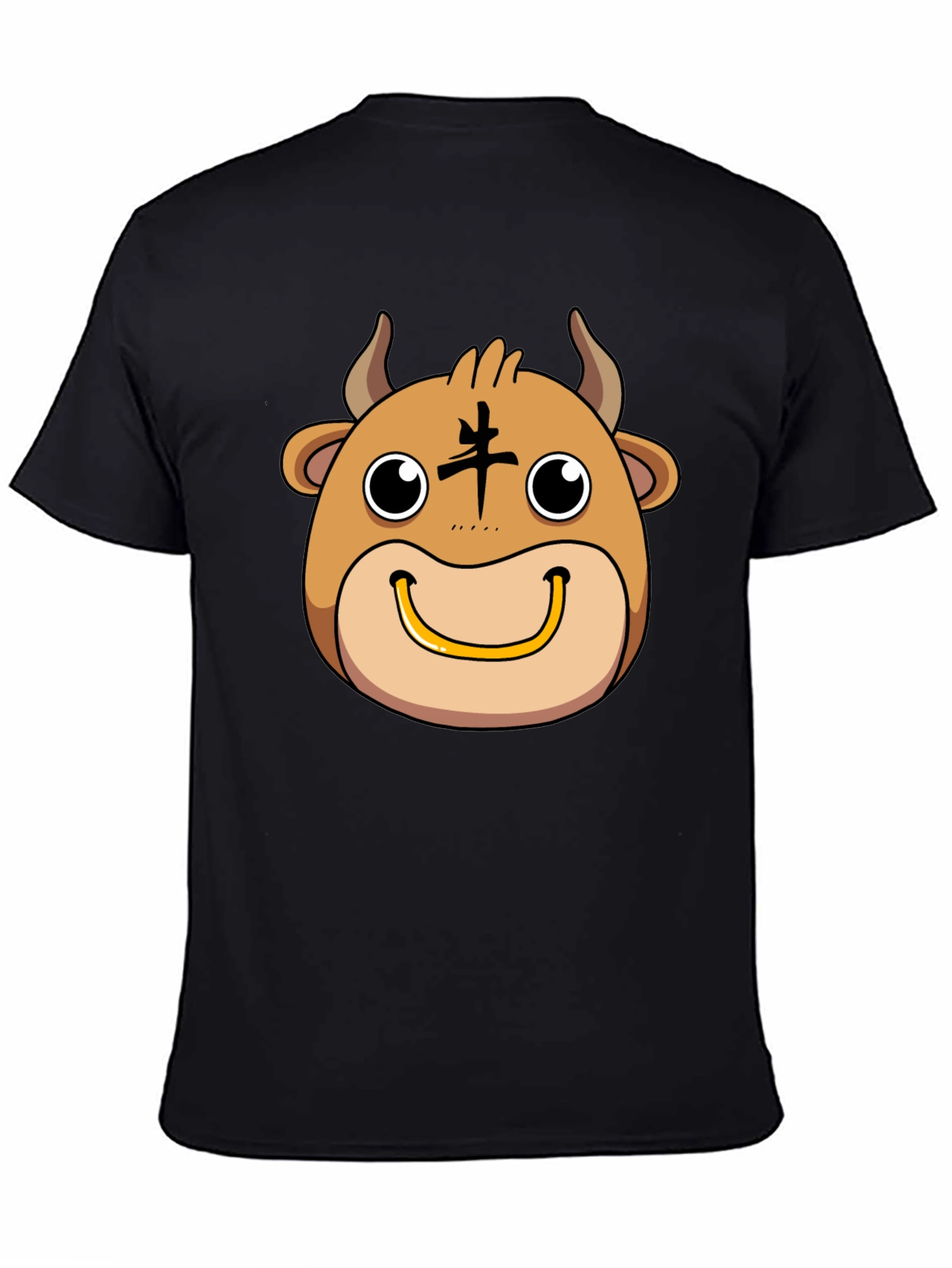 Year of the Ox Graphic Tee - Black Cotton