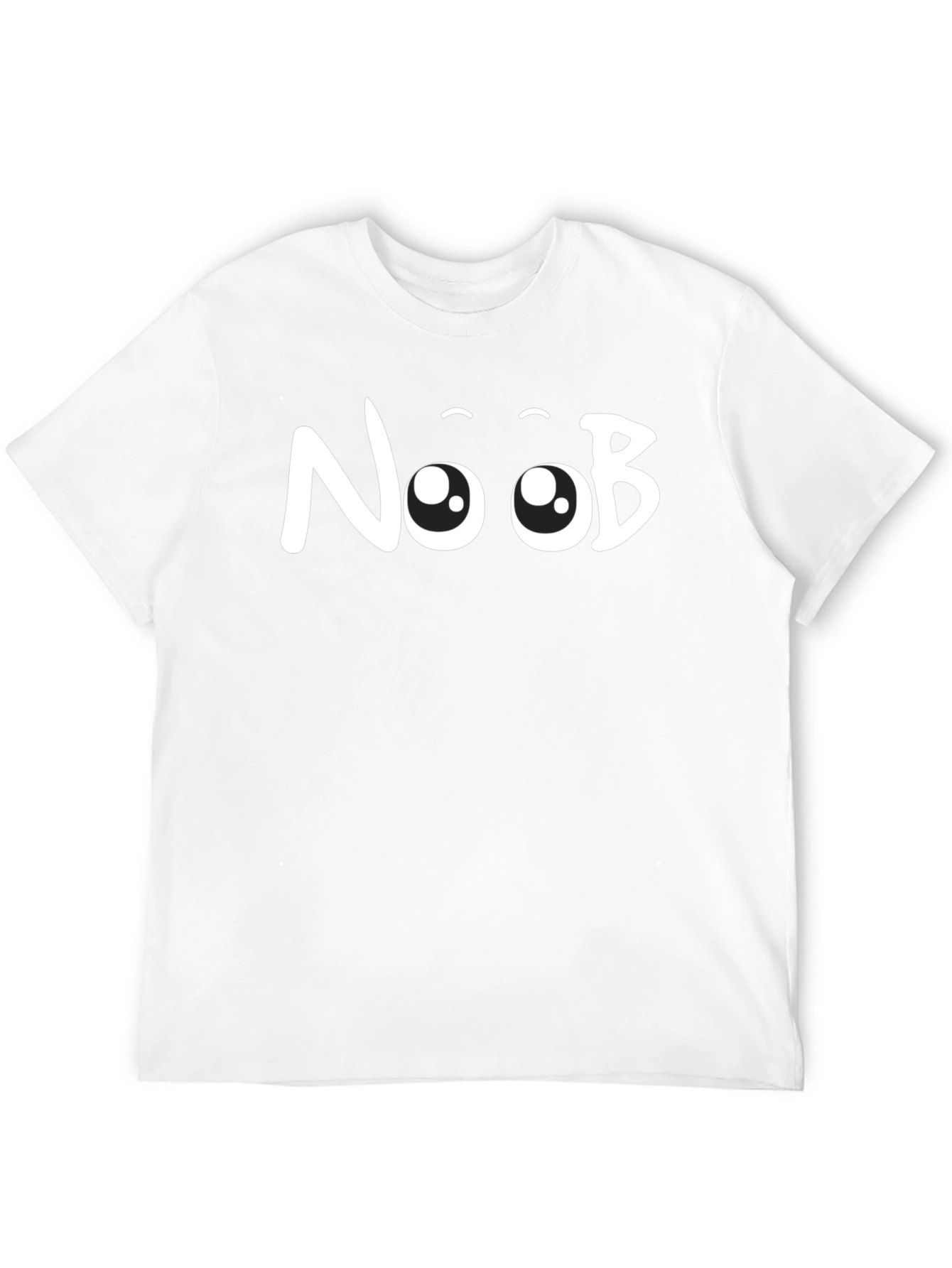 Noob Graphic Tee - Black Cotton Casual T-Shirt