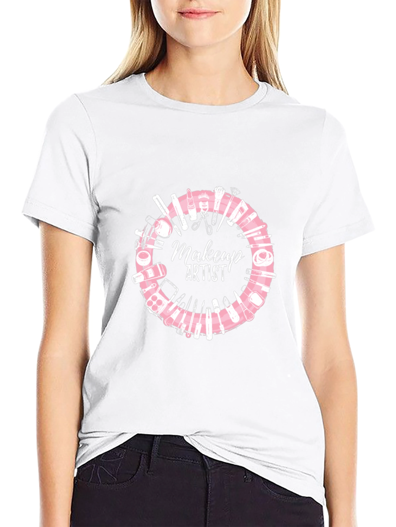 Makeup Artist Graphic Tee - Stylish & Comfortable