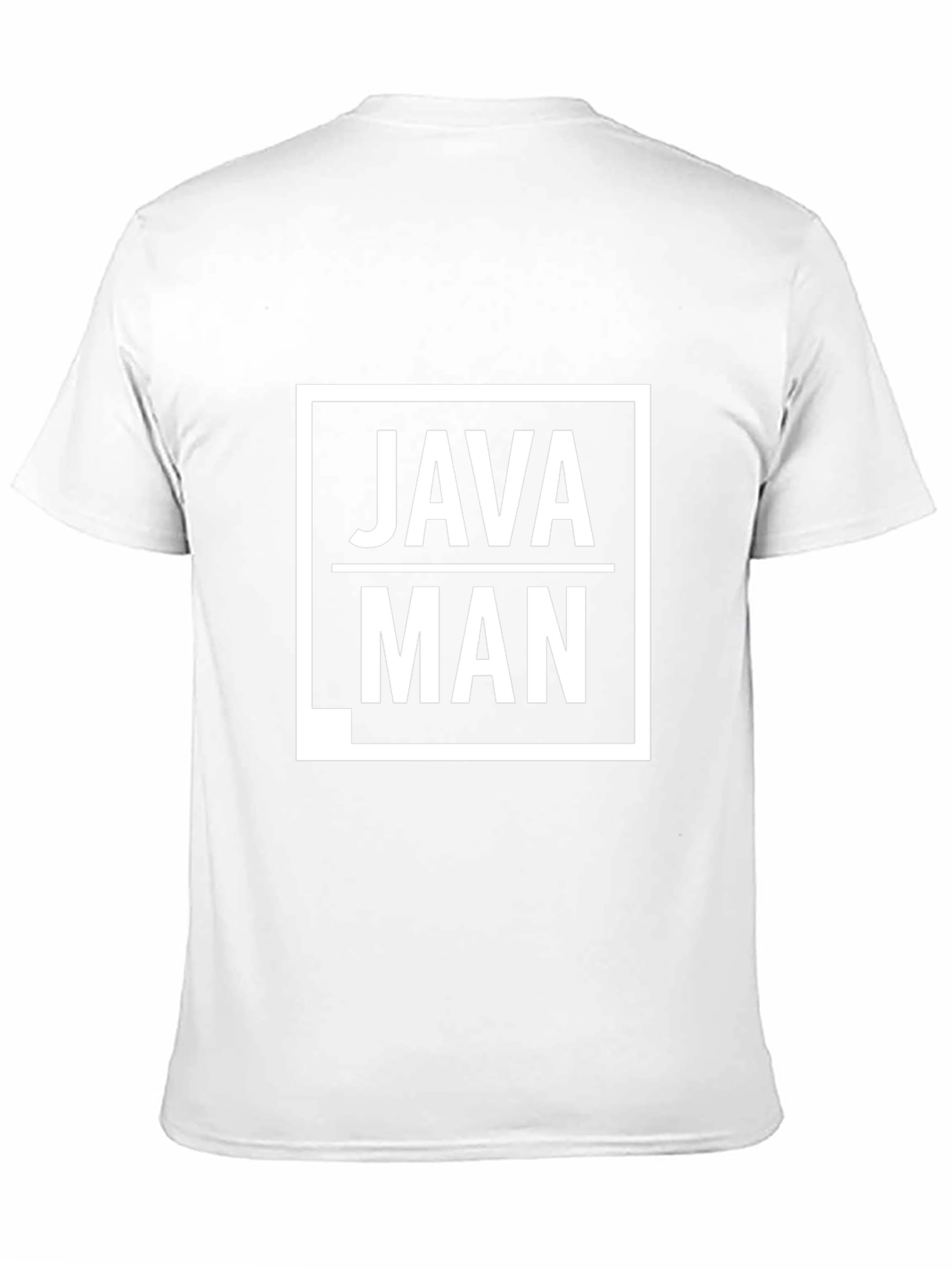 Java Man Graphic T-Shirt - Black Cotton Tee