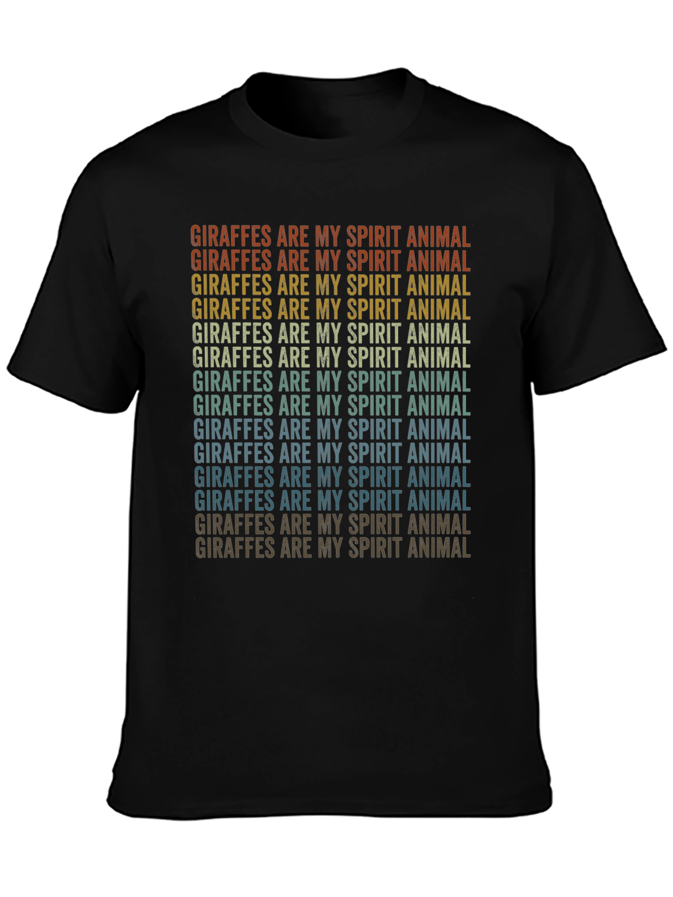 Giraffe Spirit Animal Graphic Tee