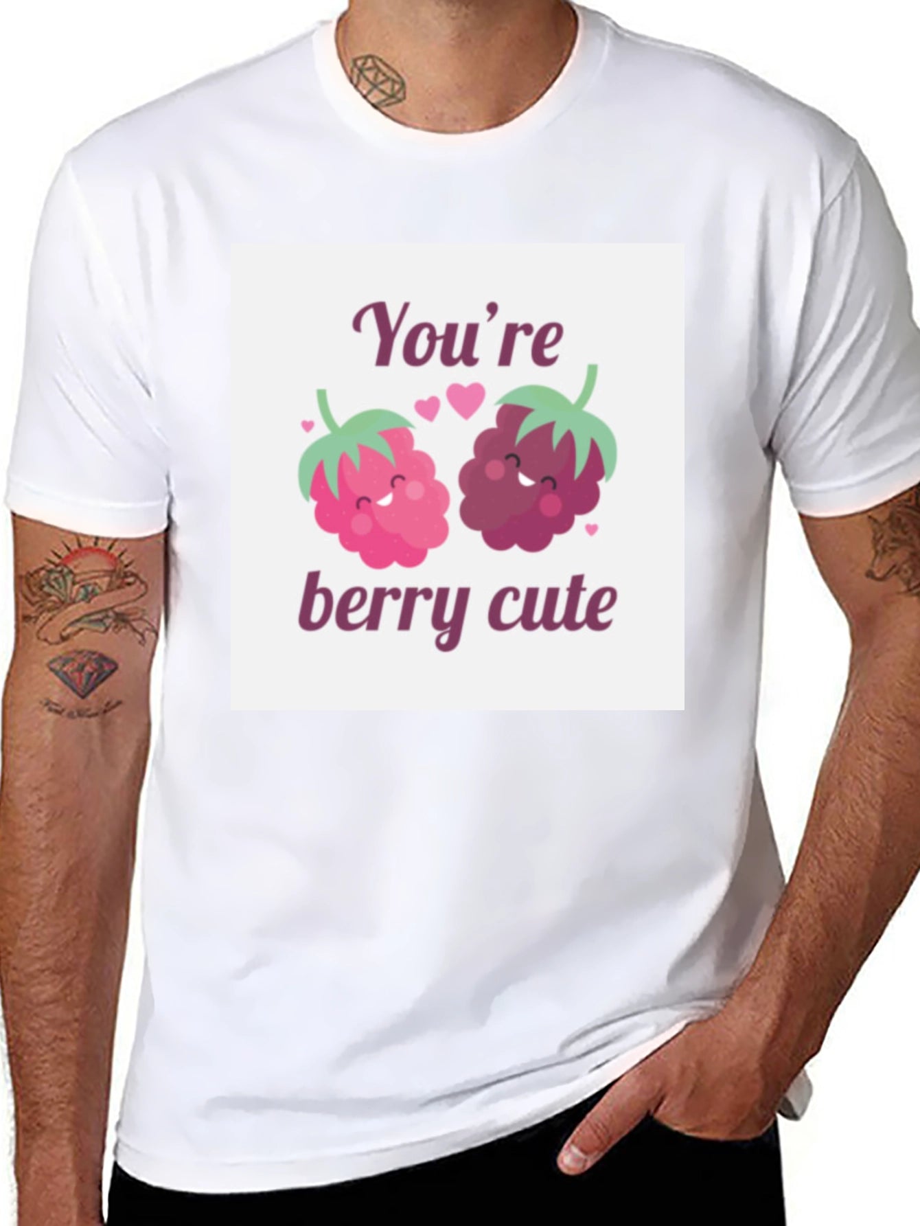 Cute Berry Pun T-Shirt - Youre Berry Cute