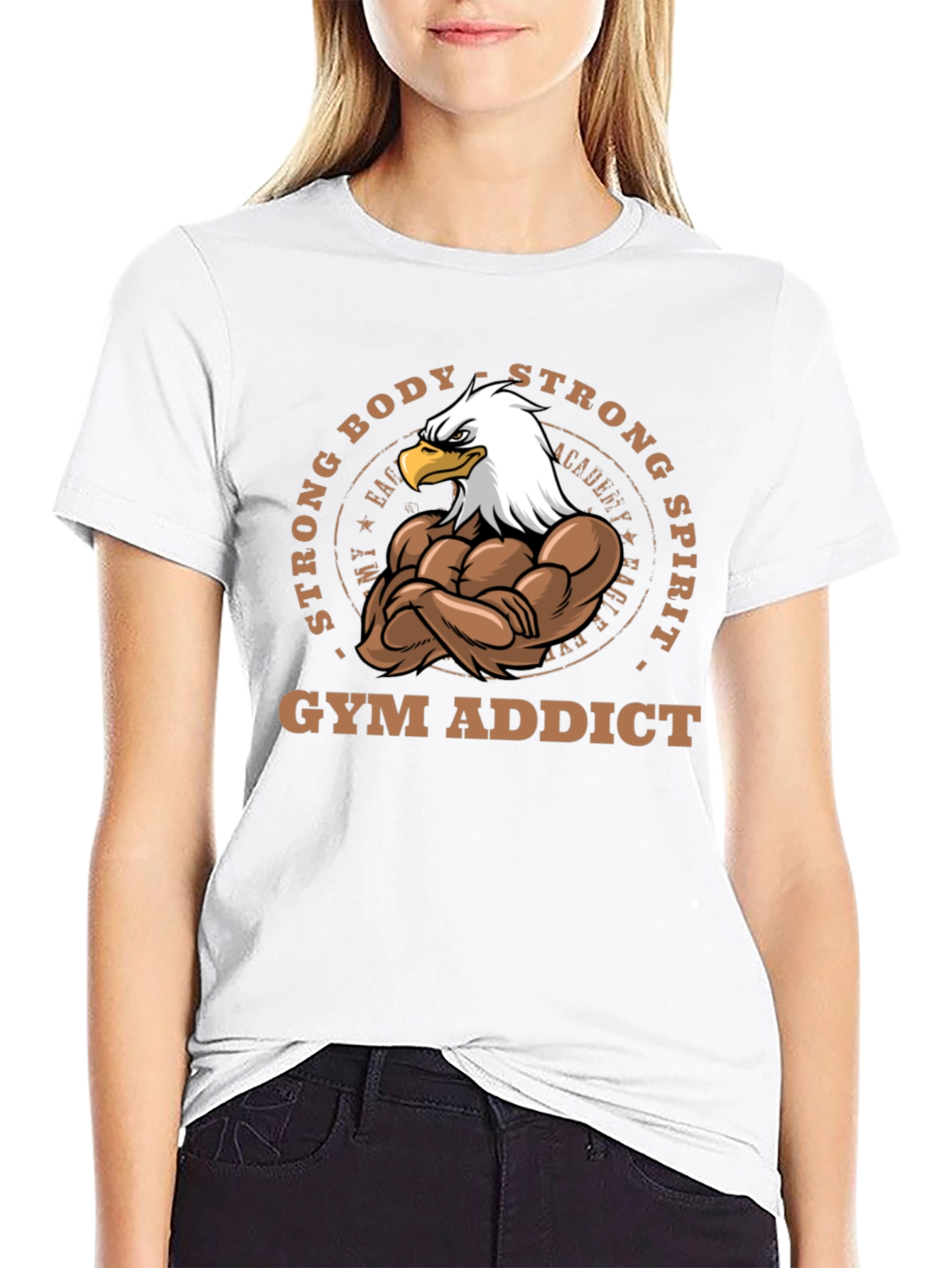 Gym Addict Eagle T-Shirt