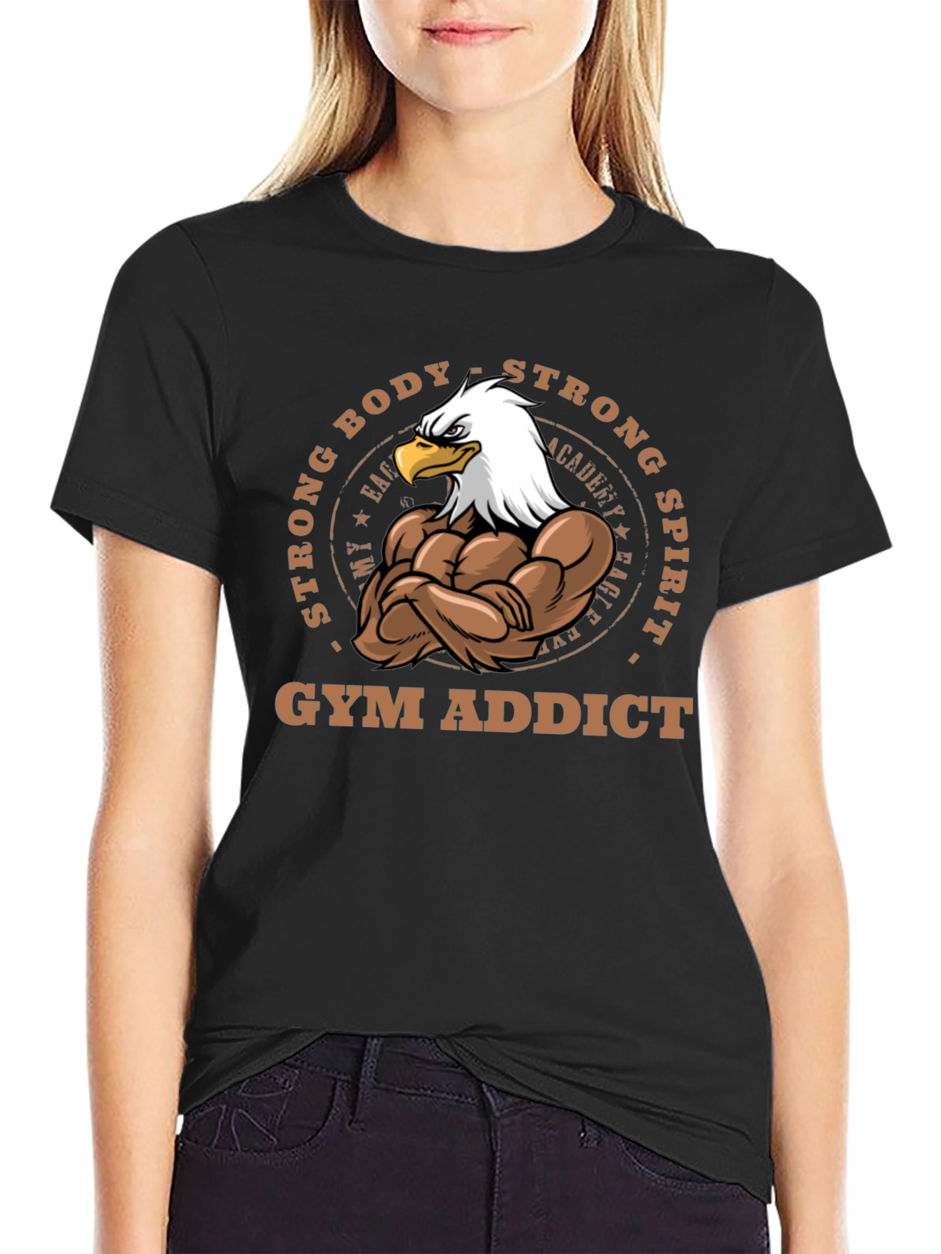 Gym Addict Eagle T-Shirt