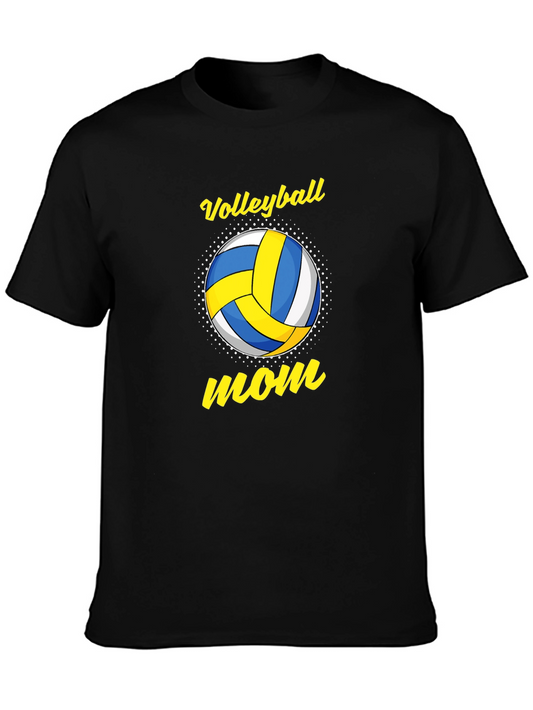 Volleyball Mom Graphic T-Shirt