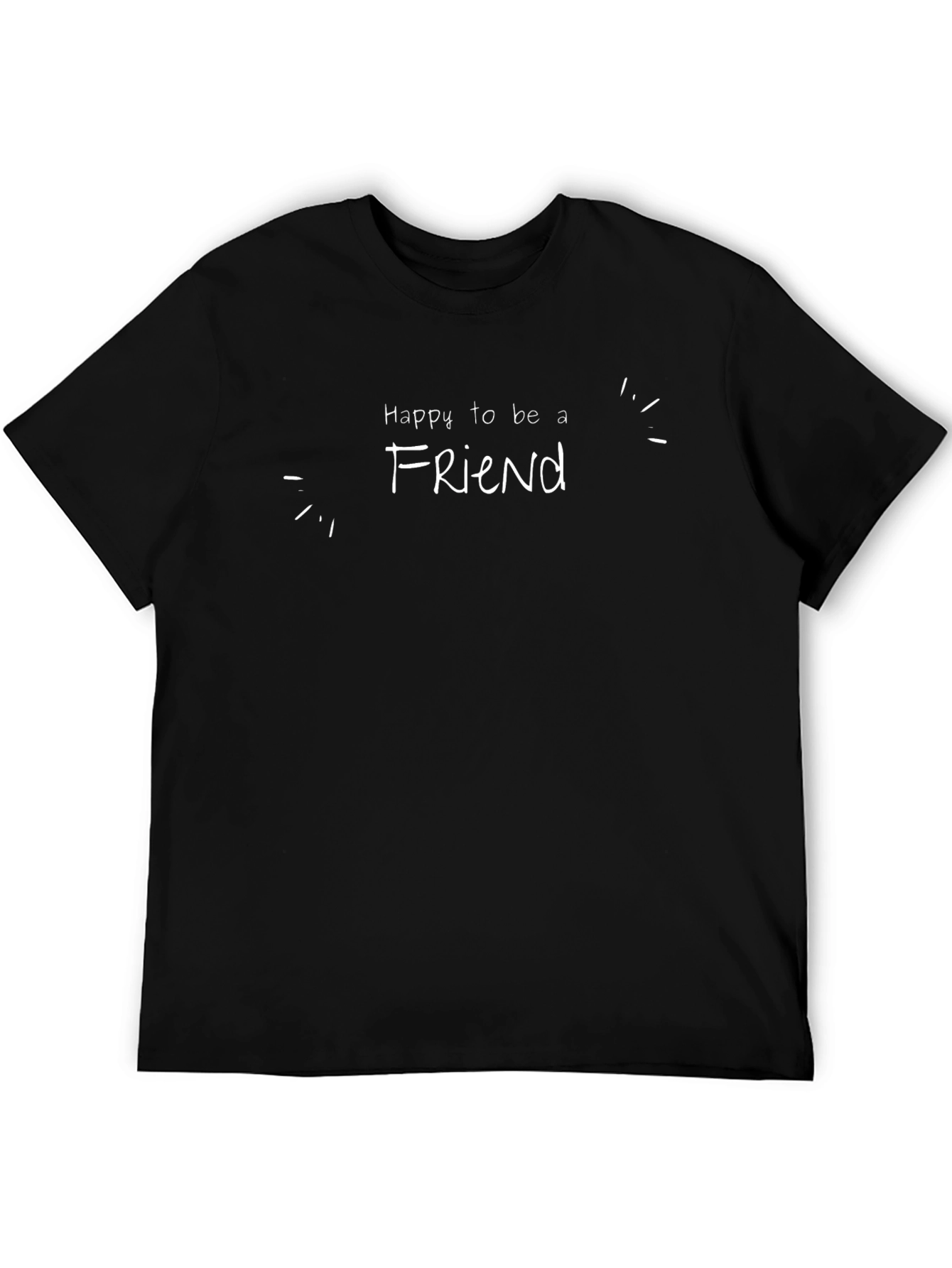 Happy to be a Friend Graphic T-Shirt
