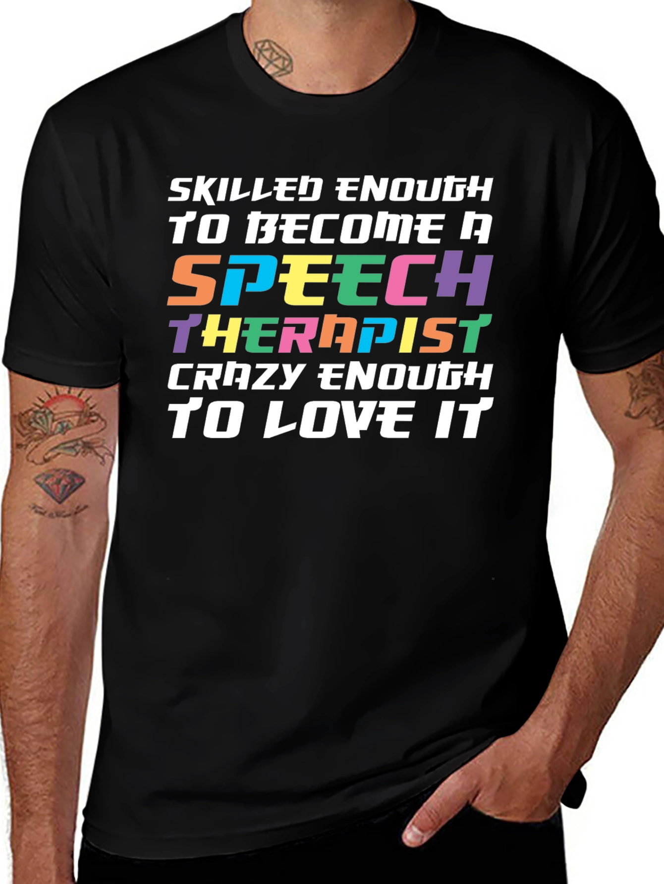 Speech Therapist Novelty Graphic T-Shirt