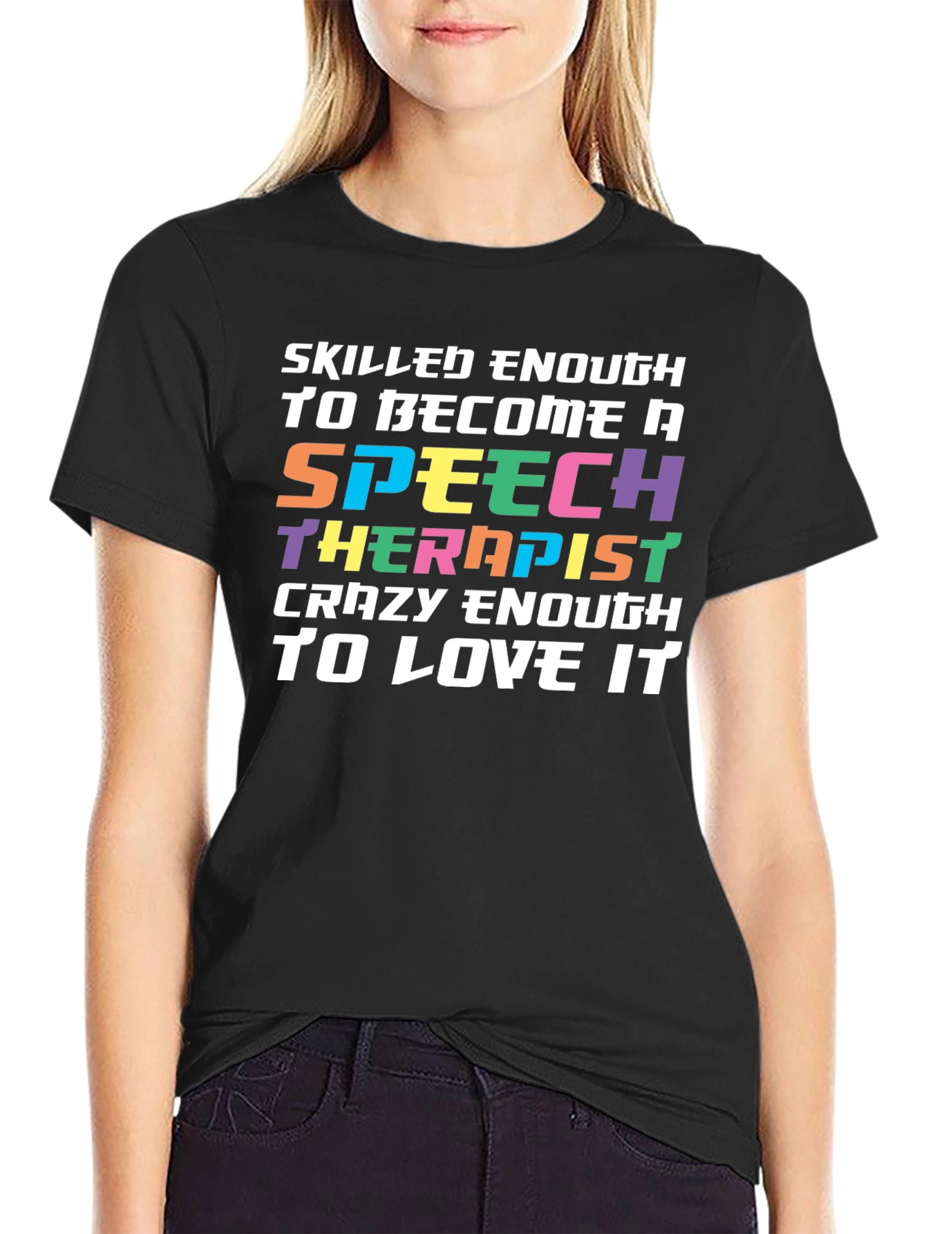 Speech Therapist Novelty Graphic T-Shirt