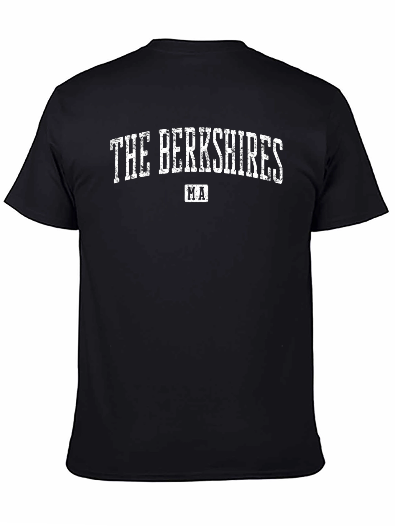The Berkshires MA Black T-Shirt