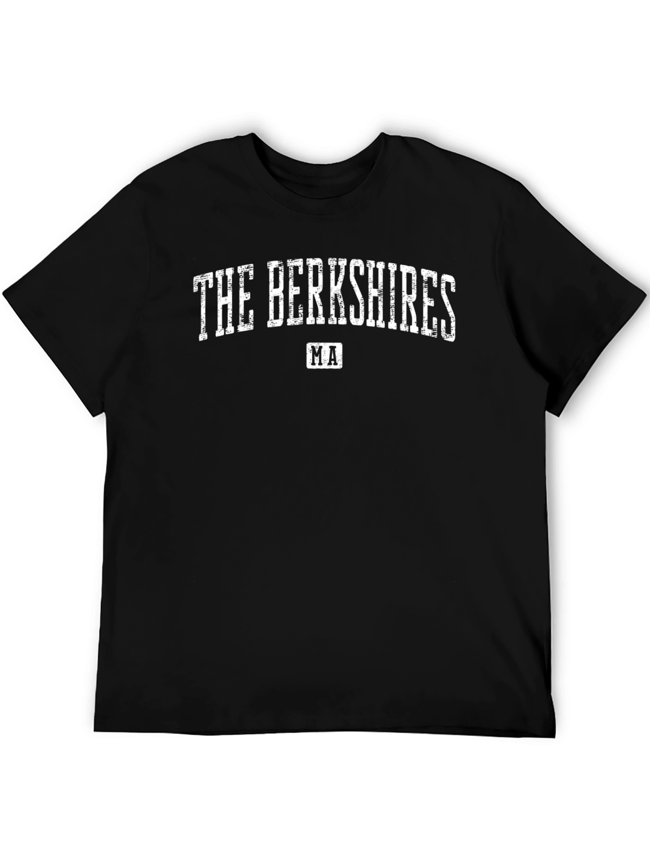 The Berkshires MA Black T-Shirt