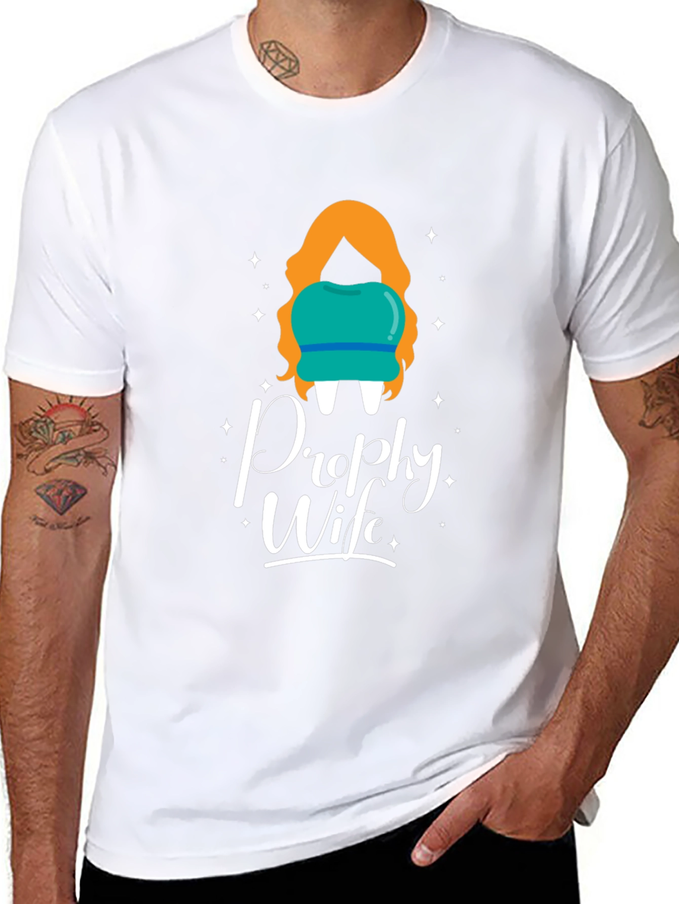 Prophy Wife Graphic T-Shirt - Dental Hygienist Tee